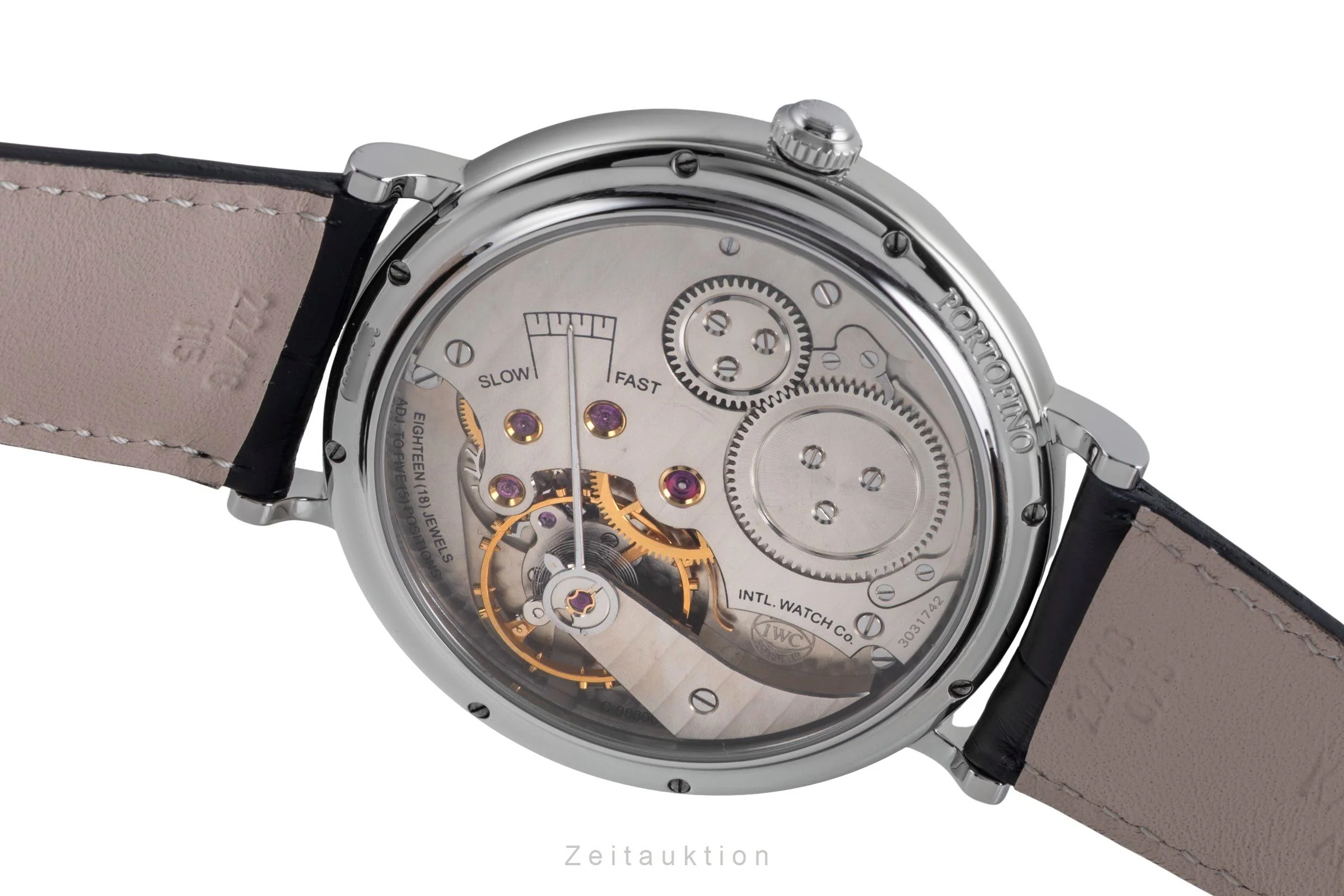 IWC Portofino steel manual winding men's watch IW544801  [2600672] - Image 12