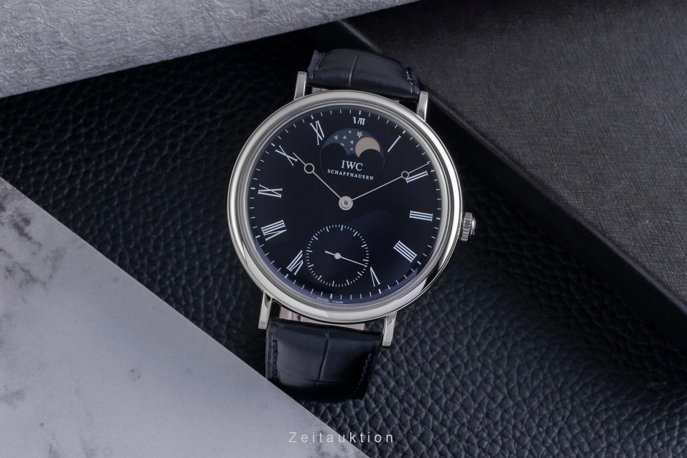 IWC Portofino steel manual winding men's watch IW544801  [2600672] - Image 4