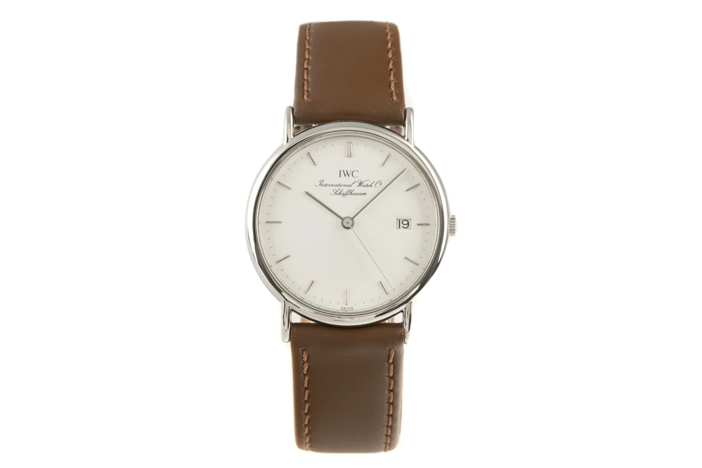 IWC Portofino steel quartz men's watch 3331  [2102664] - Image 4