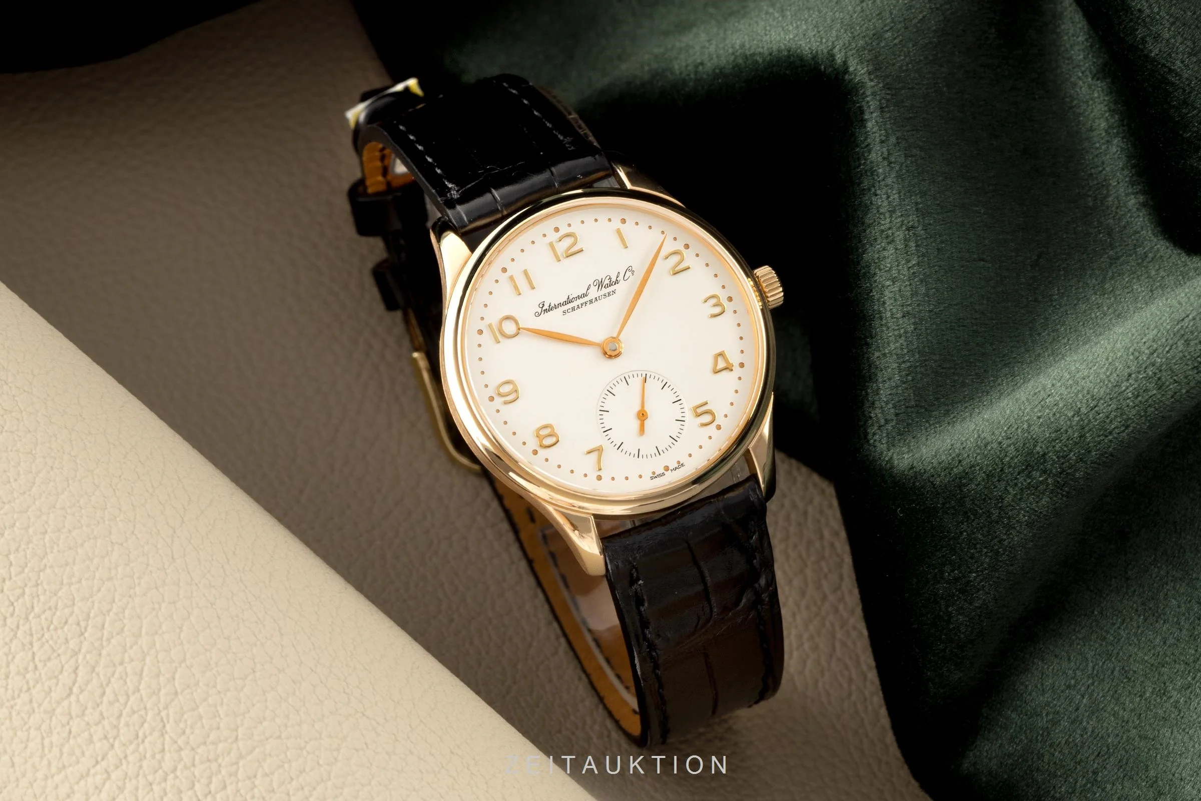 IWC Portugieser 18 ct gold automatic men's watch 3531  [2105647] - Image 3