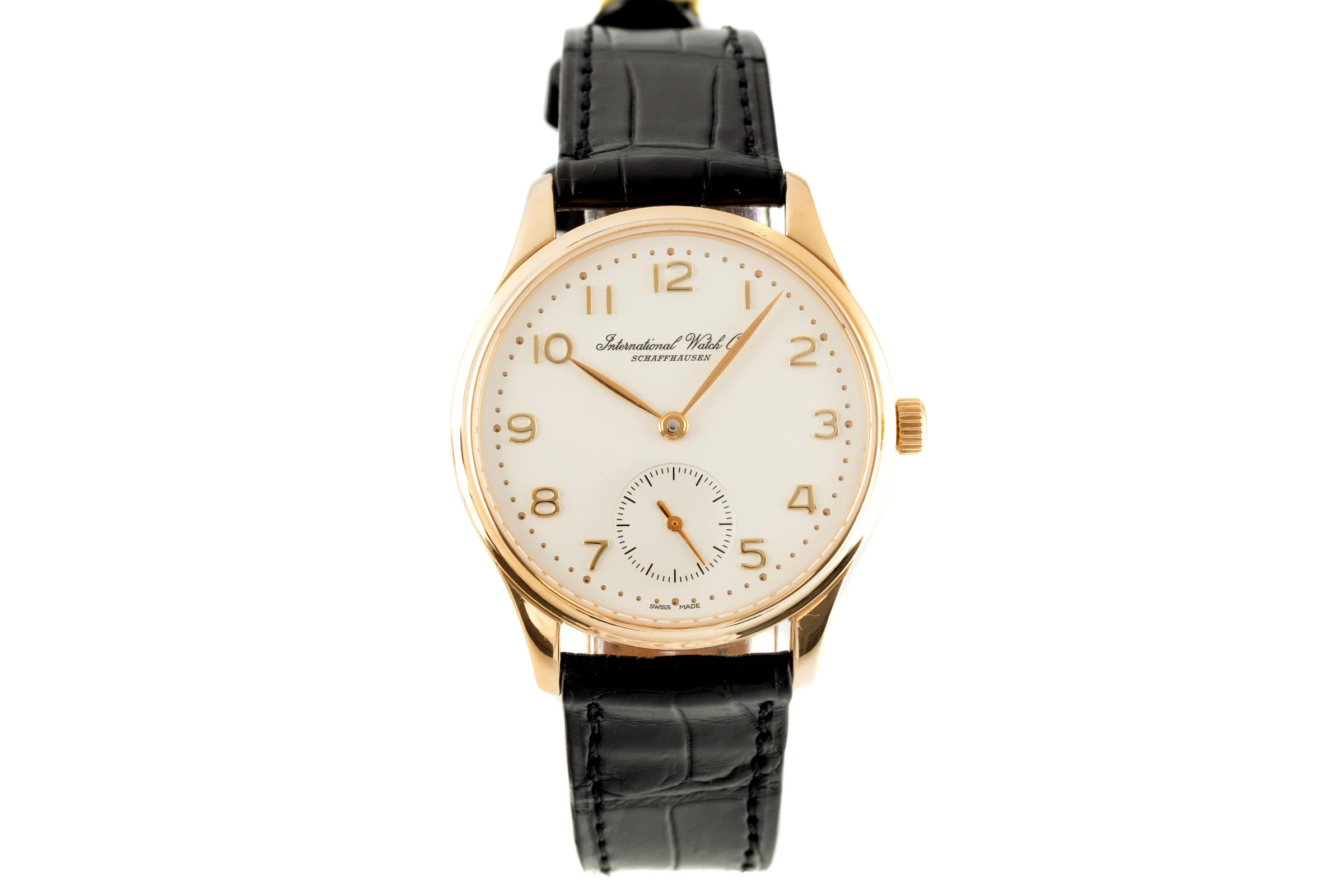 IWC Portugieser 18 ct gold automatic men's watch 3531  [2105647] - Image 4