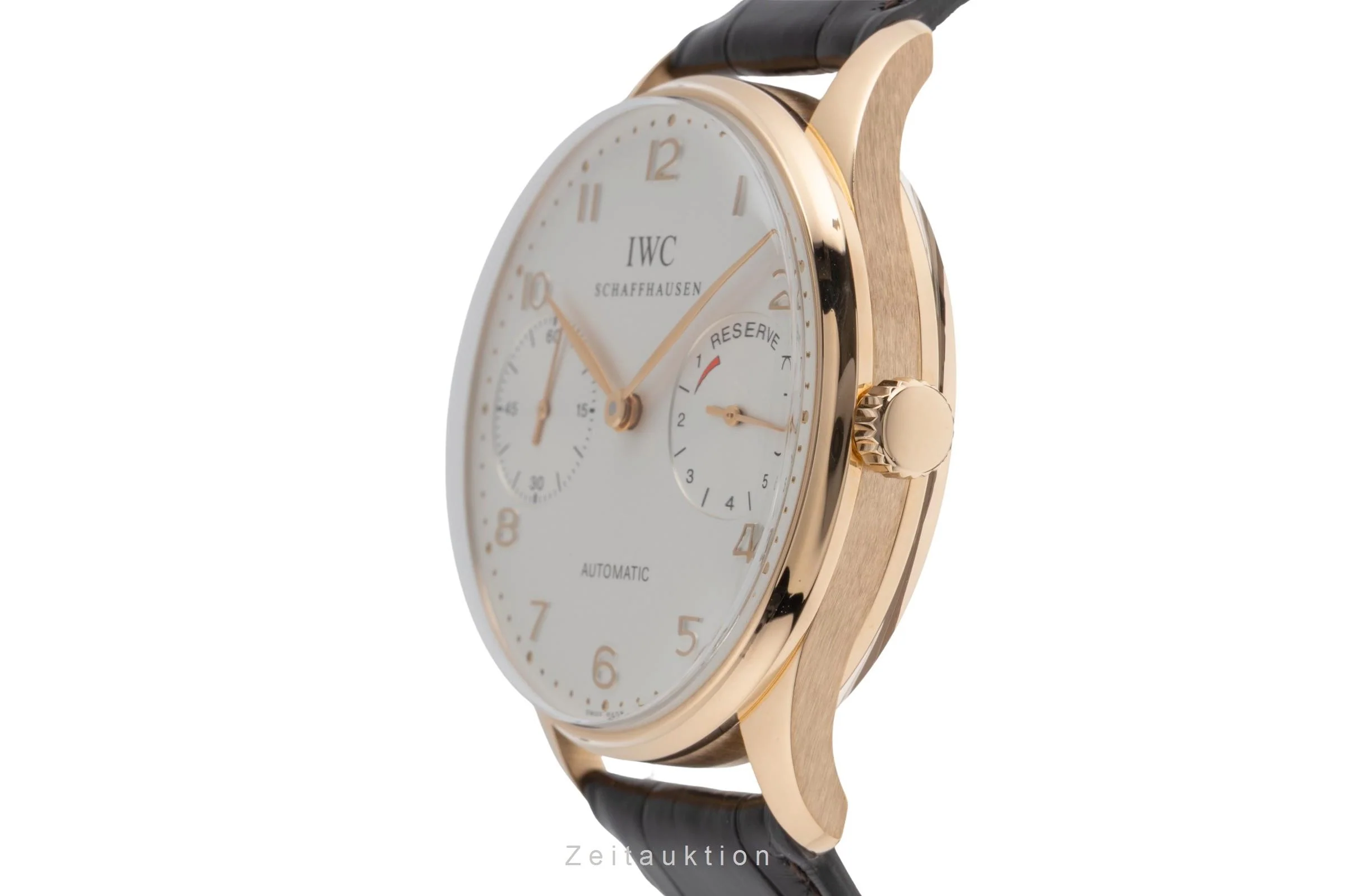 IWC Portugieser 18 ct gold automatic men's watch IW500004  [2502567] - Image 7