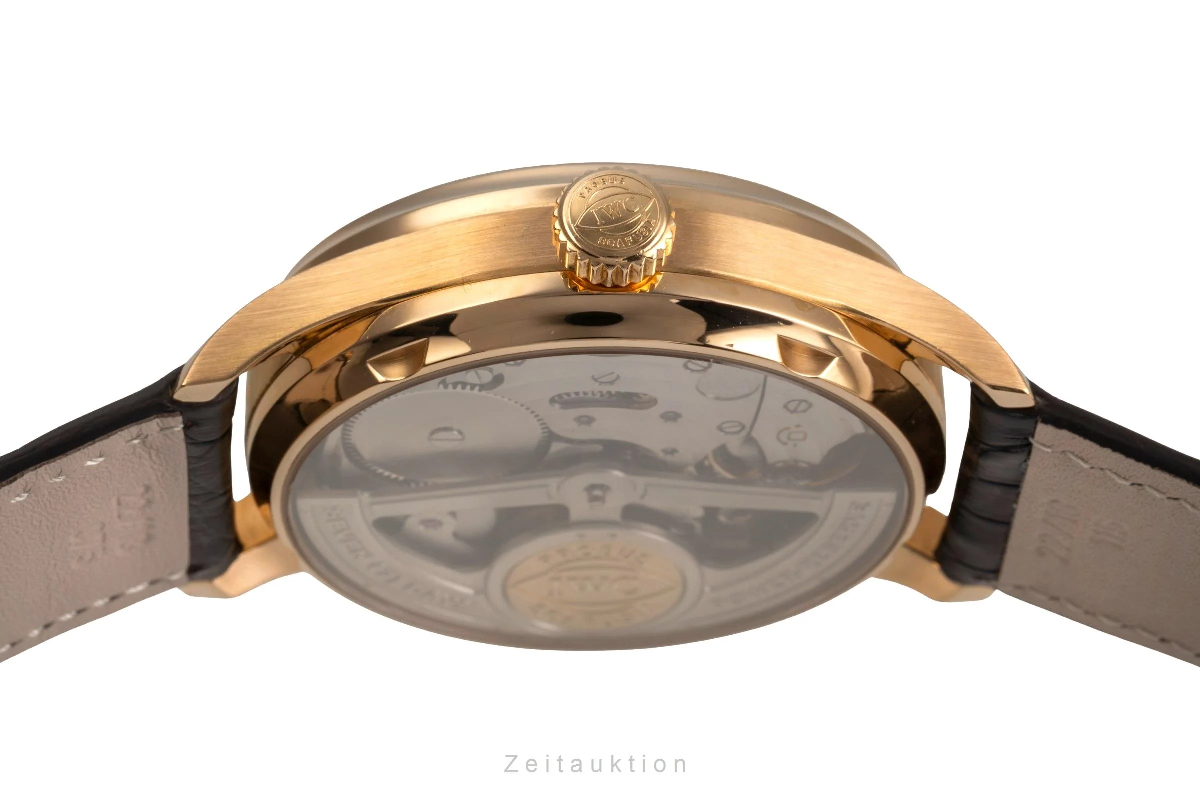 IWC Portugieser 18 ct gold automatic men's watch IW500113  [2502513] - Image 12
