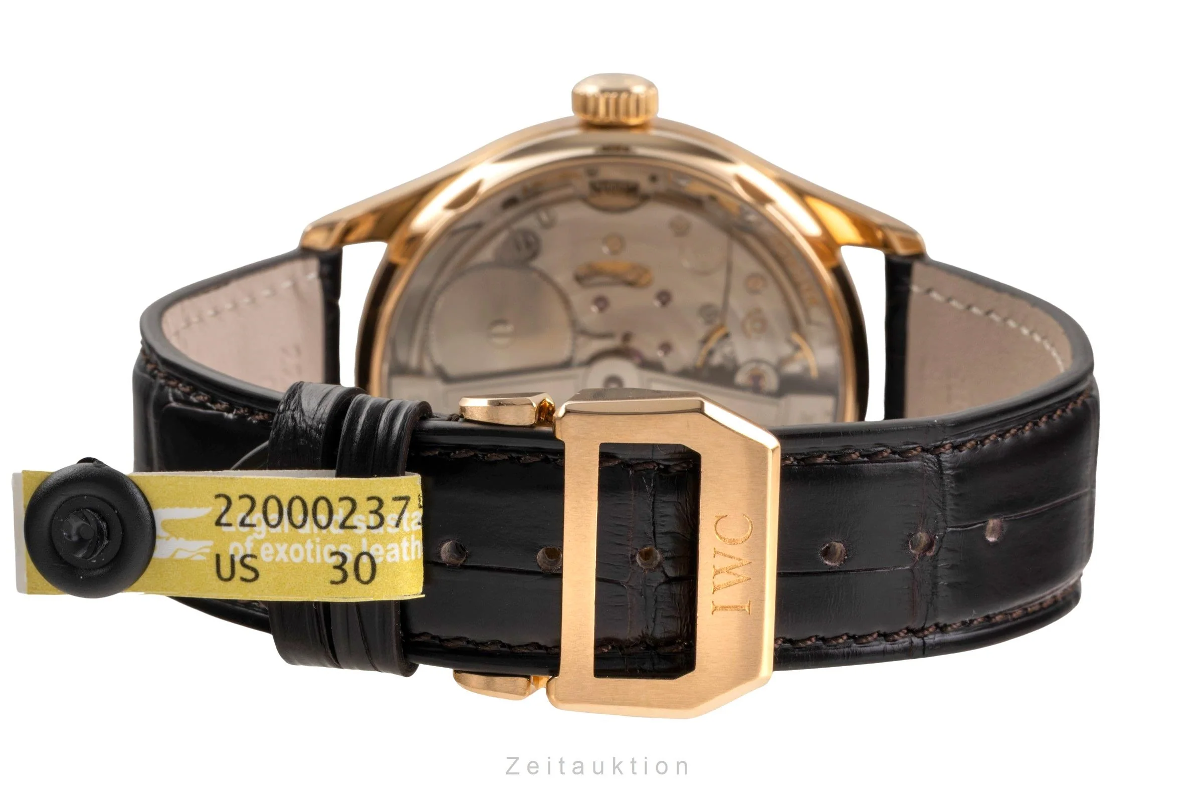 IWC Portugieser 18 ct gold automatic men's watch IW500113  [2502513] - Image 14