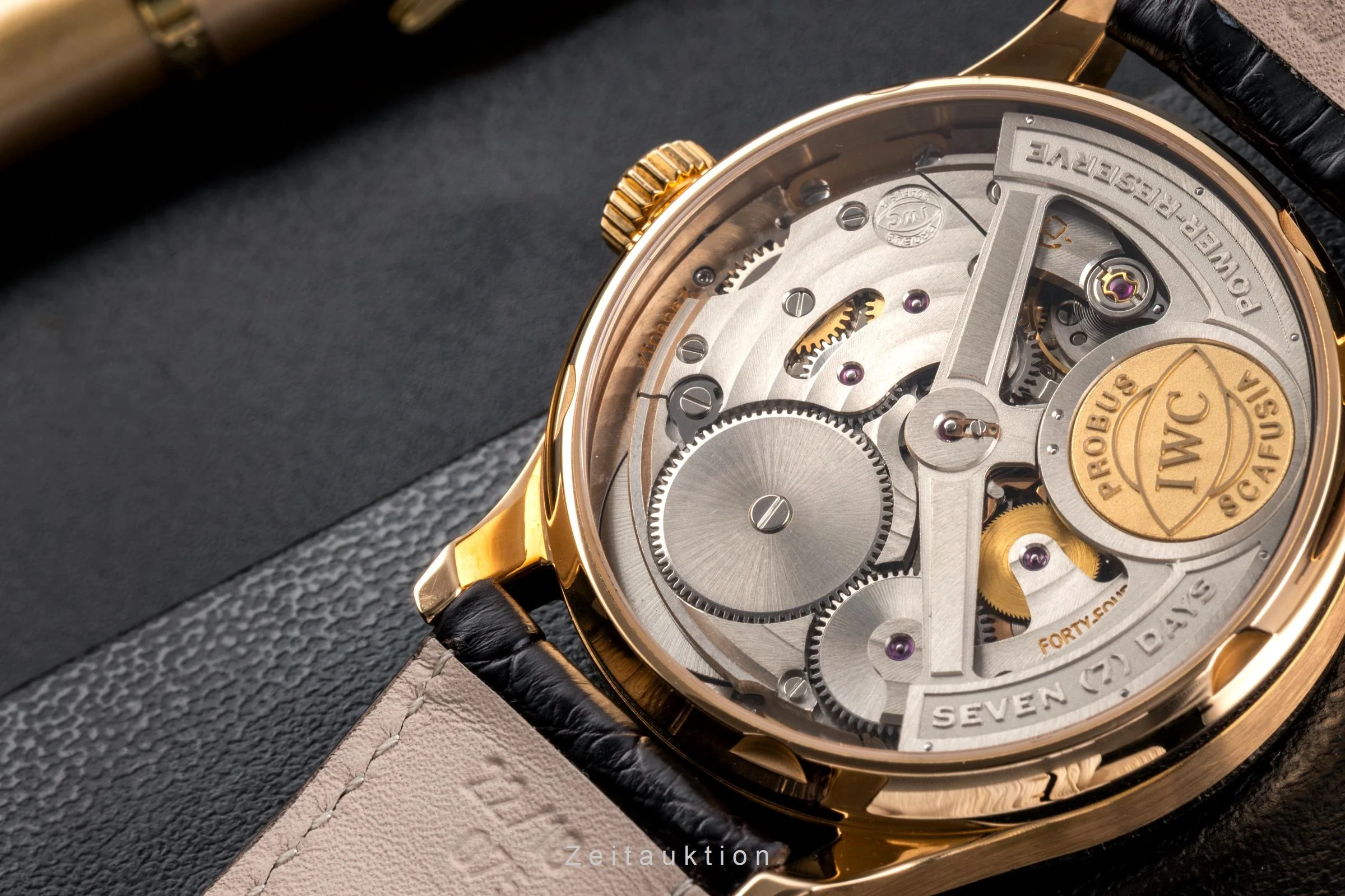 IWC Portugieser 18 ct gold automatic men's watch IW500113  [2502513] - Image 15