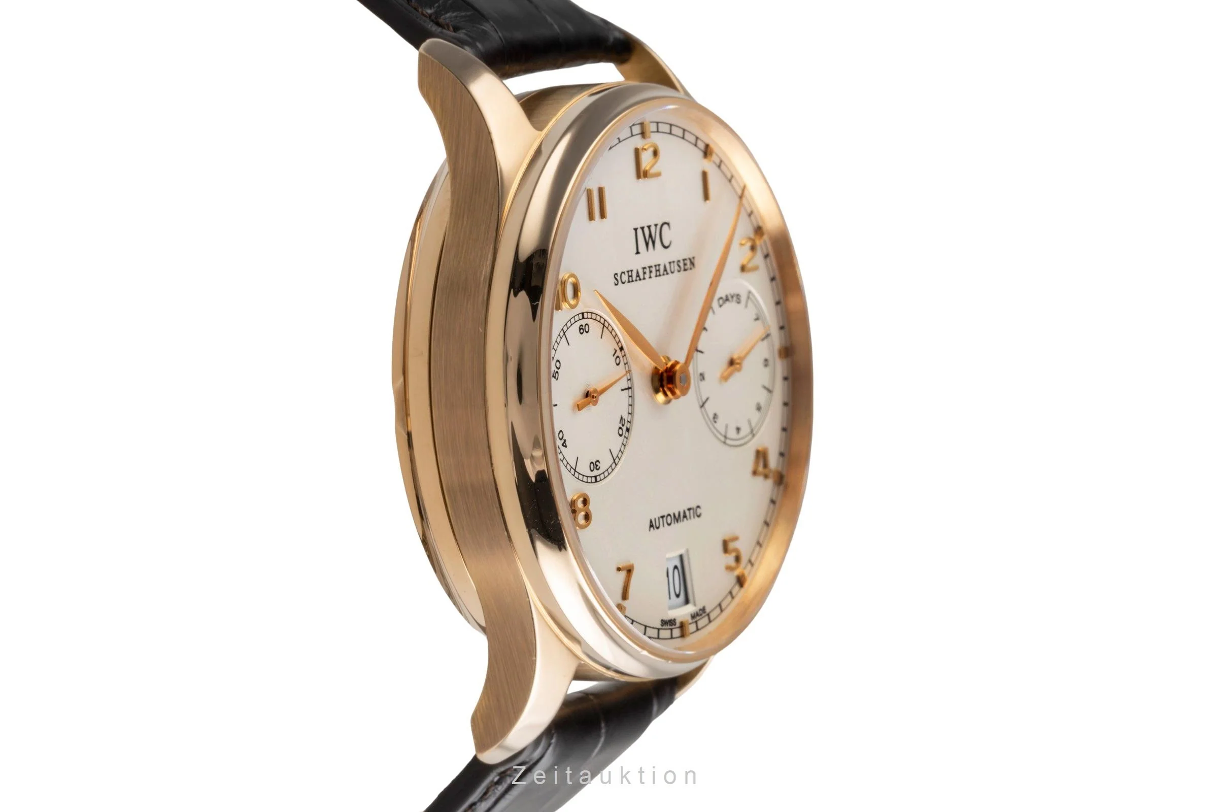IWC Portugieser 18 ct gold automatic men's watch IW500113  [2502513] - Image 8