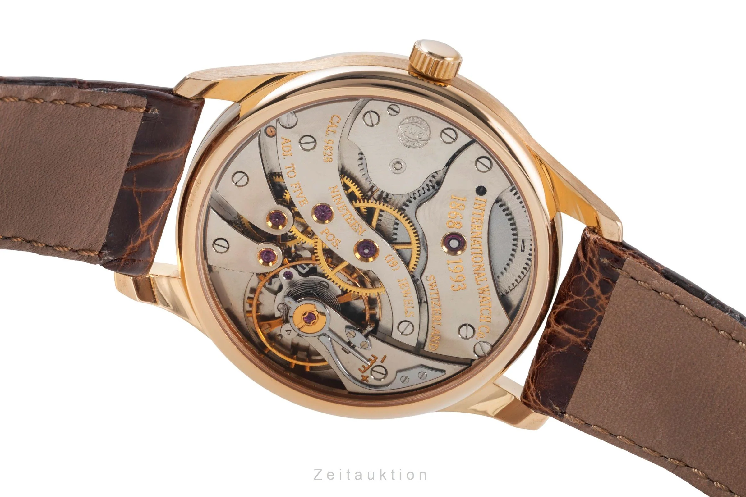 IWC Portugieser 18 ct gold manual winding men's watch IW544103 Limited  [2505610] - Image 12