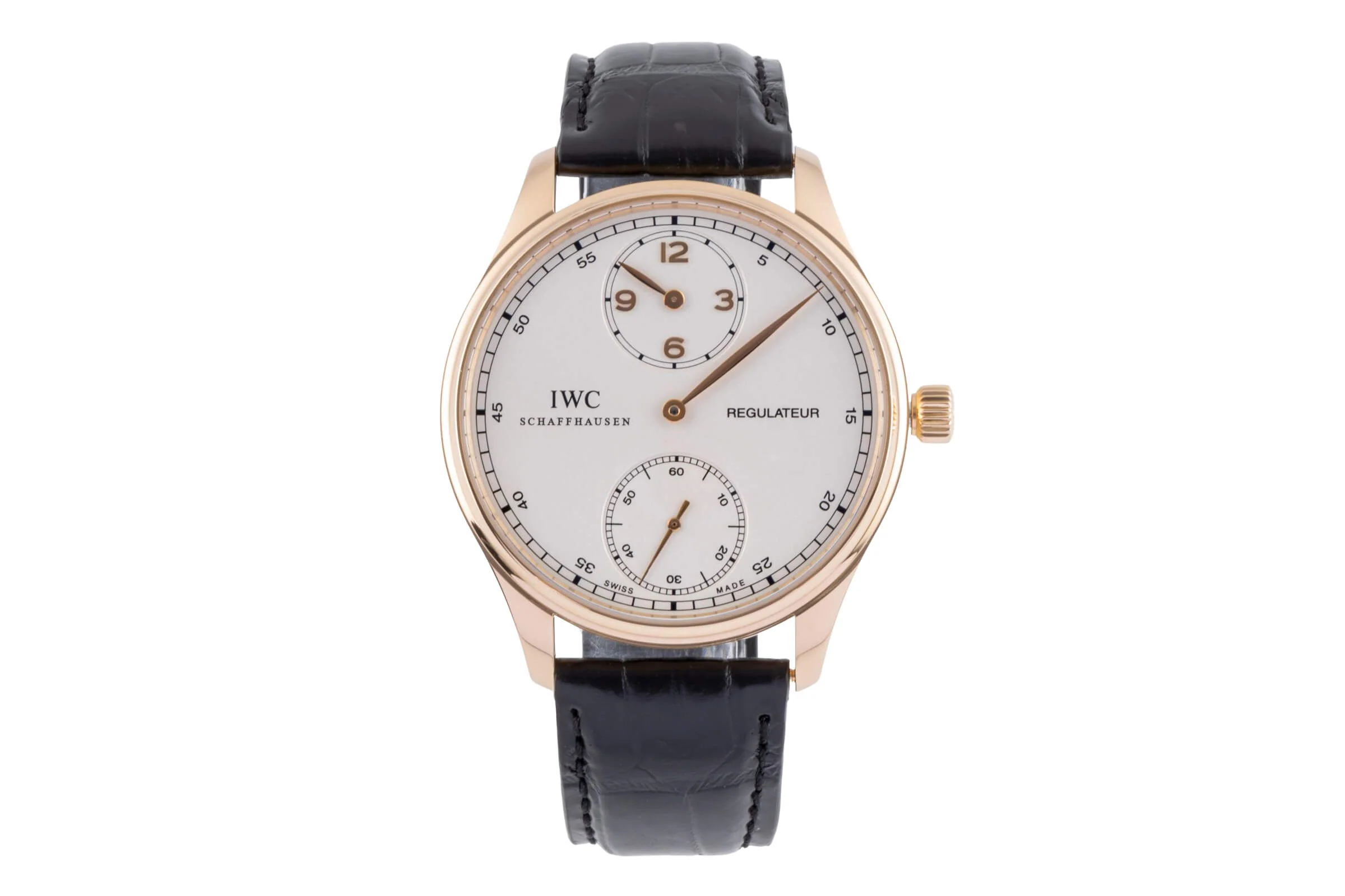 IWC Portugieser 18 ct gold manual winding men's watch IW544402  [2500801] - Image 5