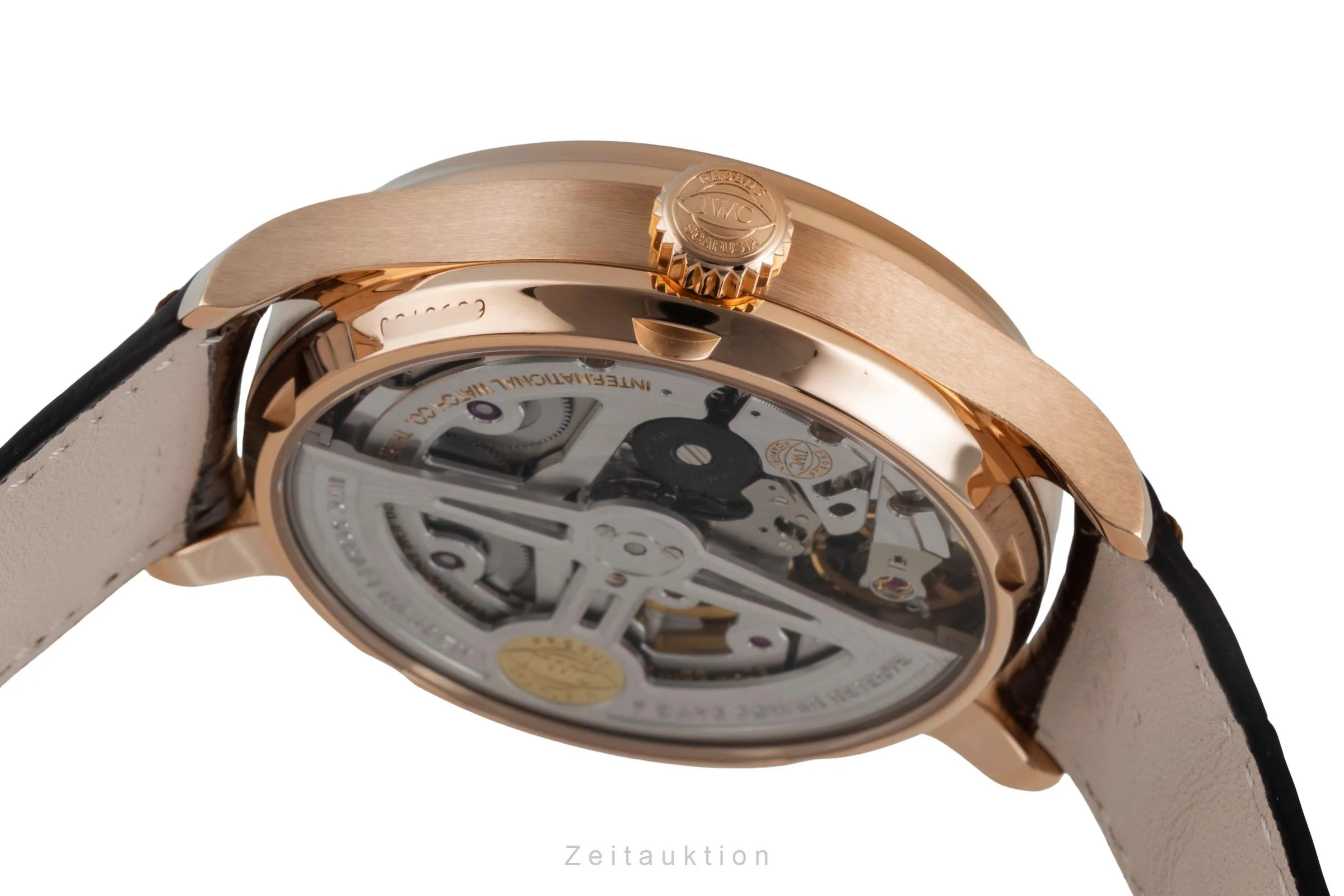 IWC Portugieser 18 ct red gold automatic men's watch IW500701 LP: 29100EUR  [2507176] - Image 14
