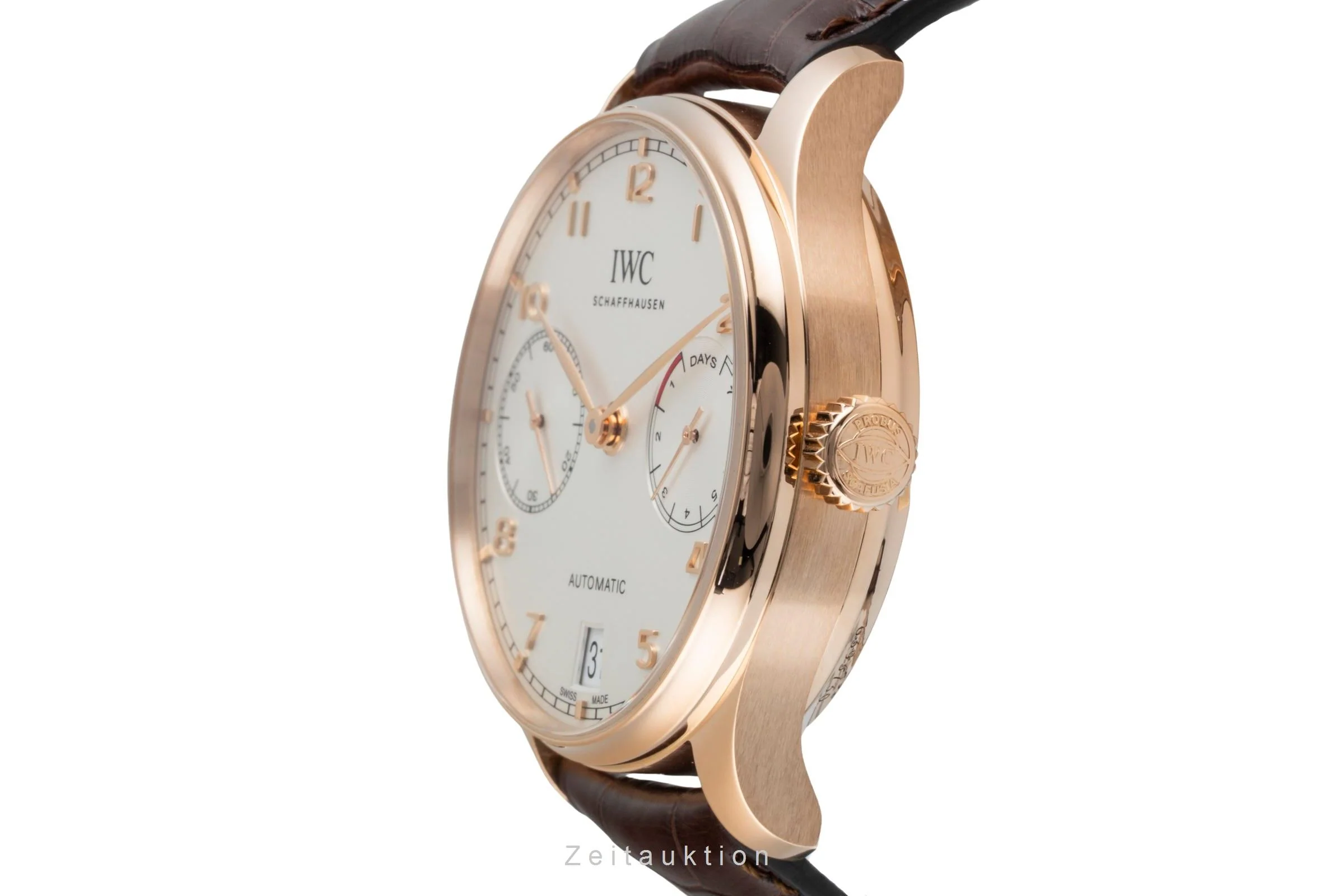 IWC Portugieser 18 ct red gold automatic men's watch IW500701 LP: 29100EUR  [2507176] - Image 7