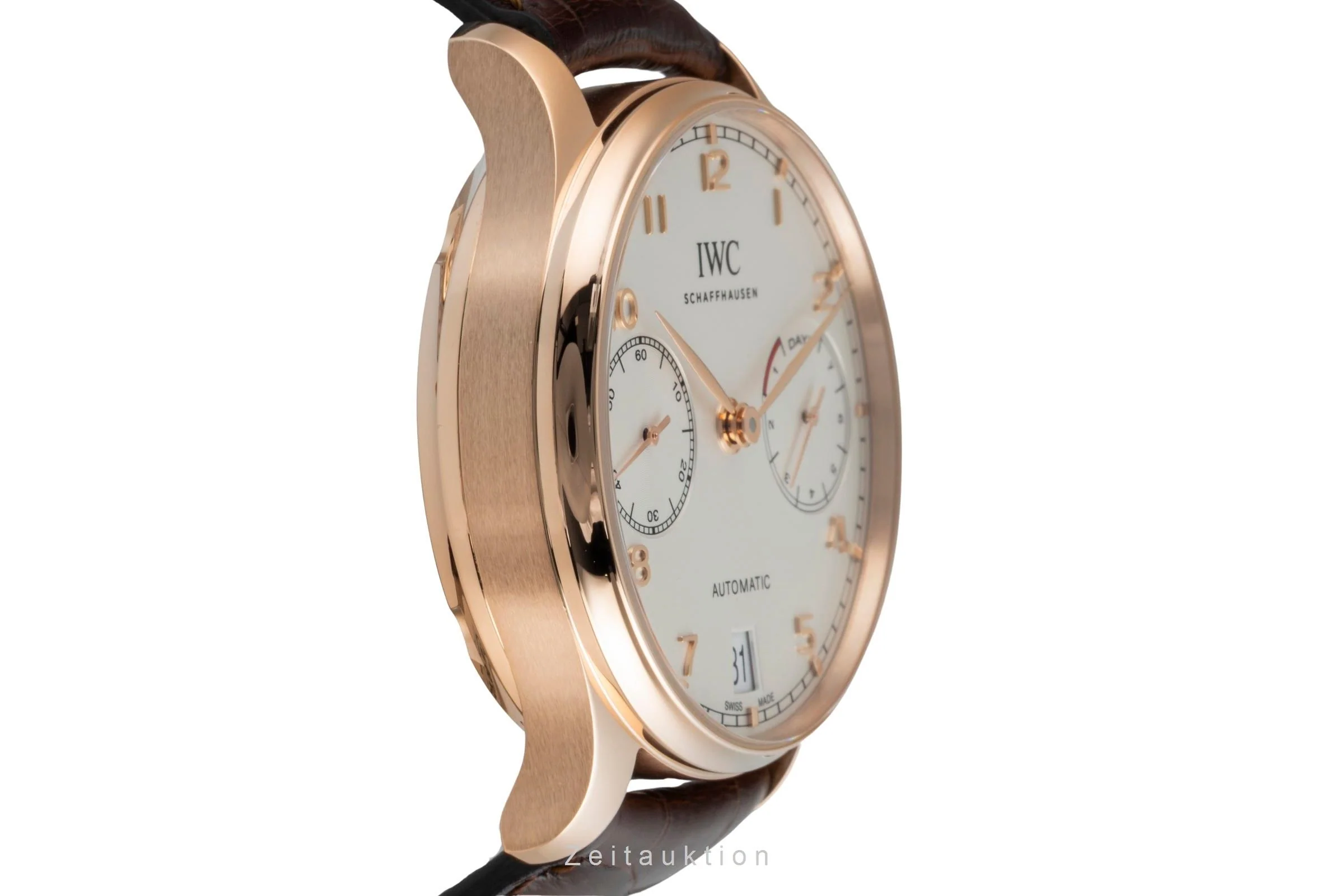 IWC Portugieser 18 ct red gold automatic men's watch IW500701 LP: 29100EUR  [2507176] - Image 8
