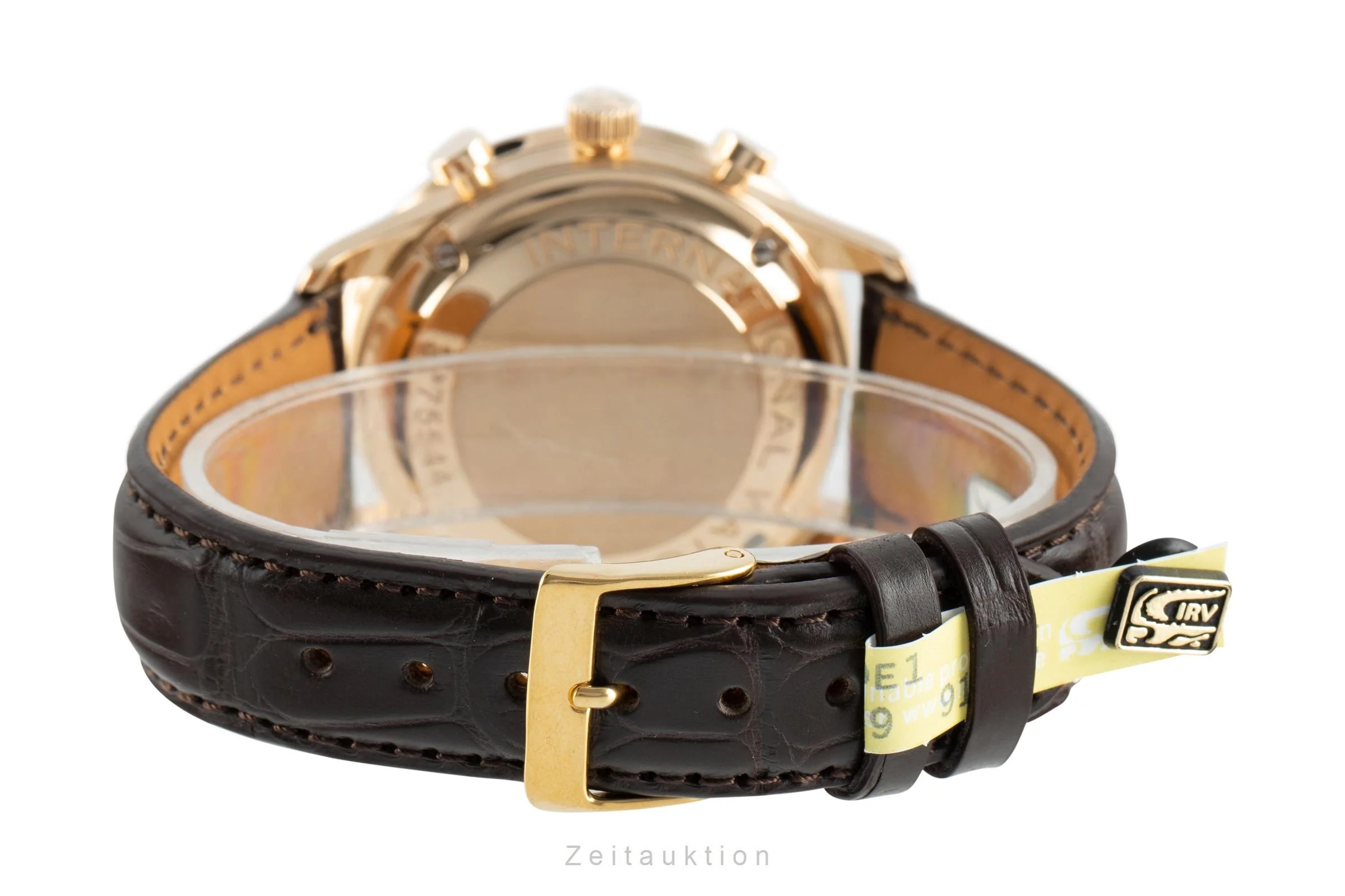 IWC Portugieser chronograph 18 ct gold automatic men's watch 3714 LP: 17900EUR  [2105653] - Image 10