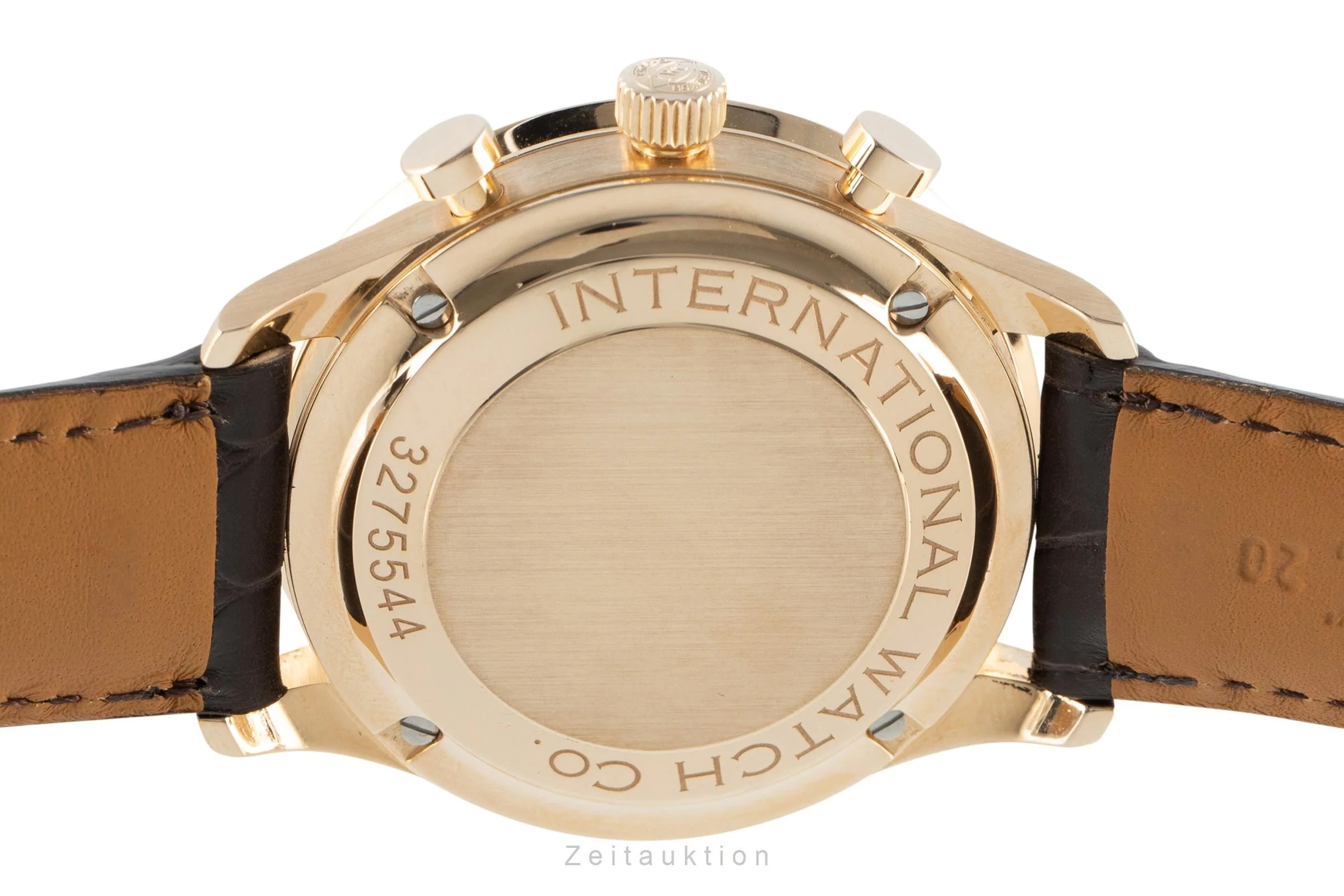 IWC Portugieser chronograph 18 ct gold automatic men's watch 3714 LP: 17900EUR  [2105653] - Image 8