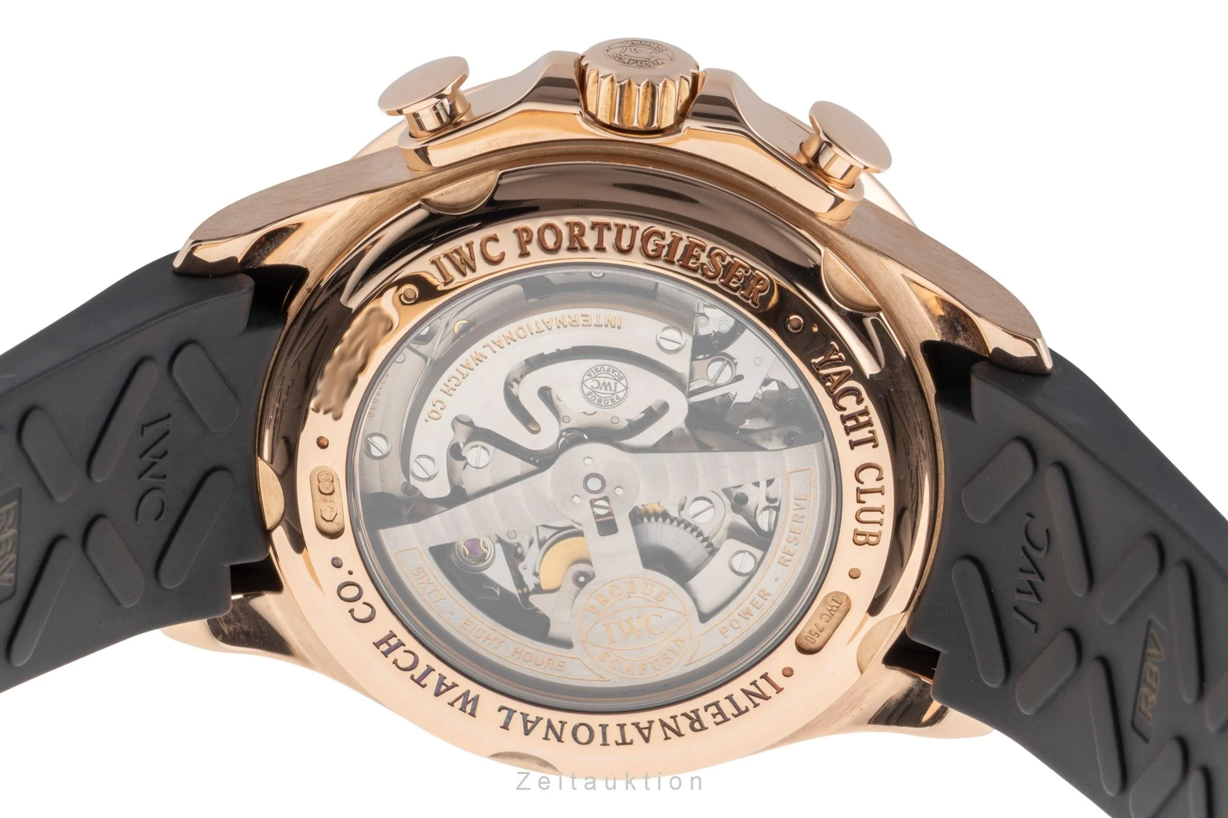 IWC Portugieser chronograph 18 ct red gold automatic men's watch IW390202  [2502683] - Image 12