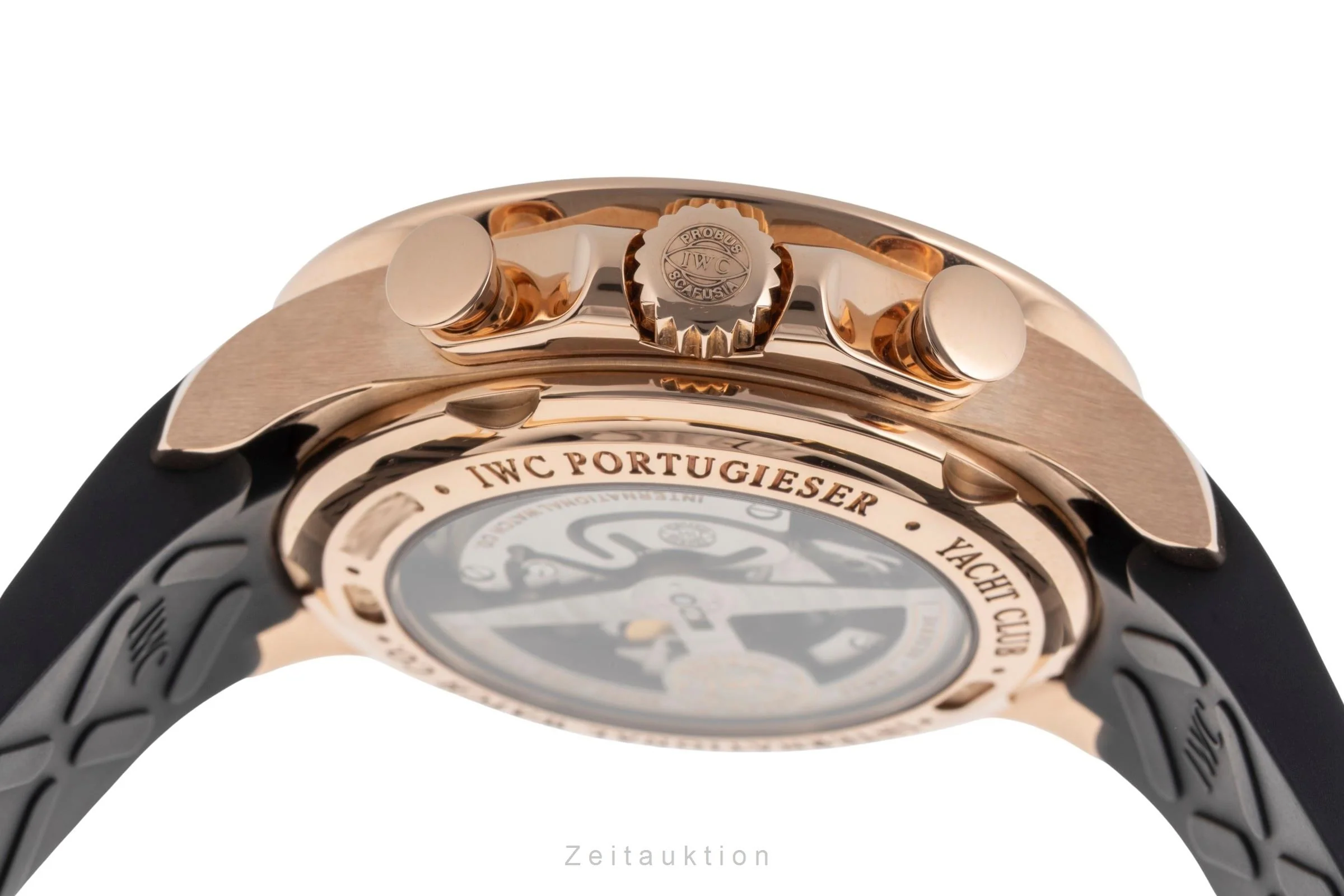 IWC Portugieser chronograph 18 ct red gold automatic men's watch IW390202  [2502683] - Image 13