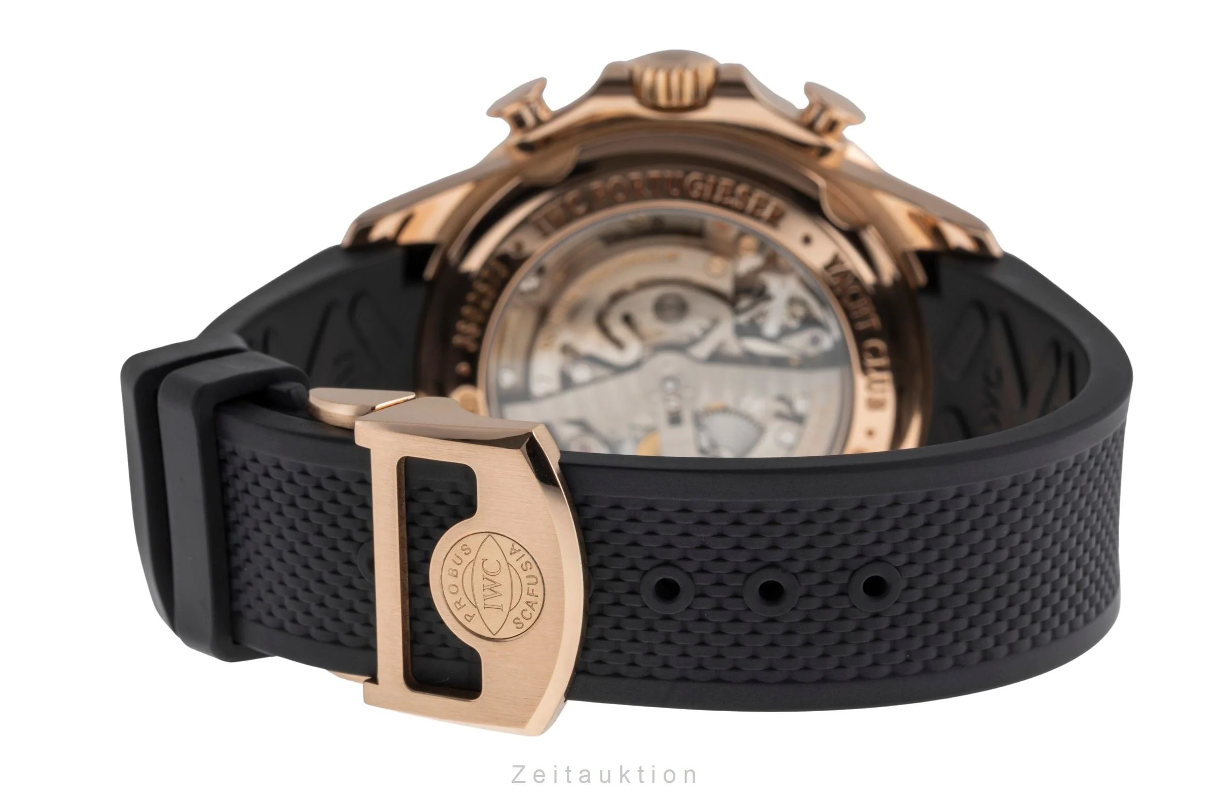 IWC Portugieser chronograph 18 ct red gold automatic men's watch IW390202  [2502683] - Image 14