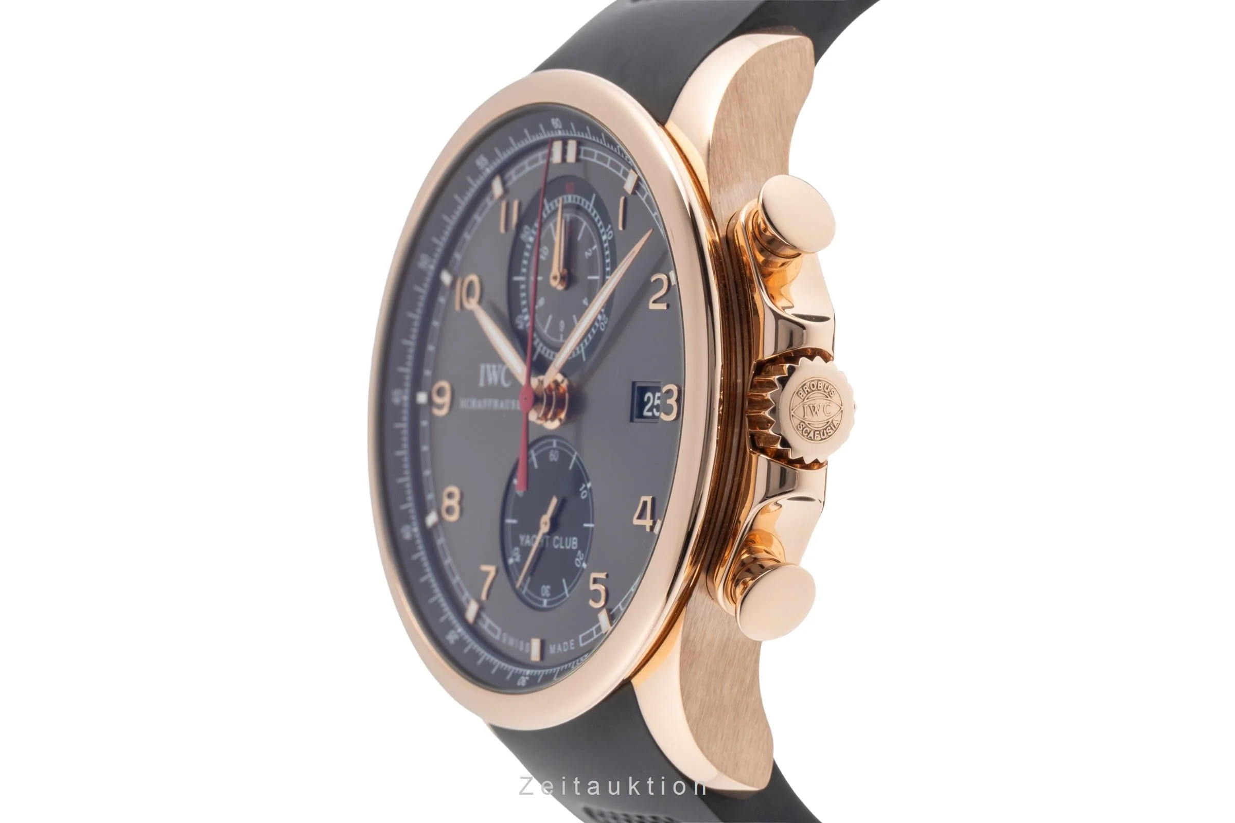 IWC Portugieser chronograph 18 ct red gold automatic men's watch IW390202  [2502683] - Image 7