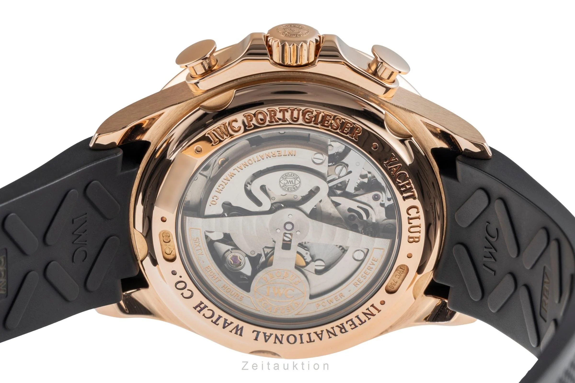 IWC Portugieser chronograph 18 ct red gold automatic men's watch IW390202  [2504945] - Image 13