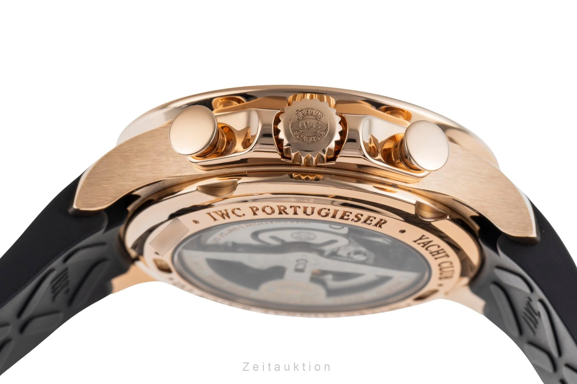 IWC Portugieser chronograph 18 ct red gold automatic men's watch IW390202  [2504945] - Image 14