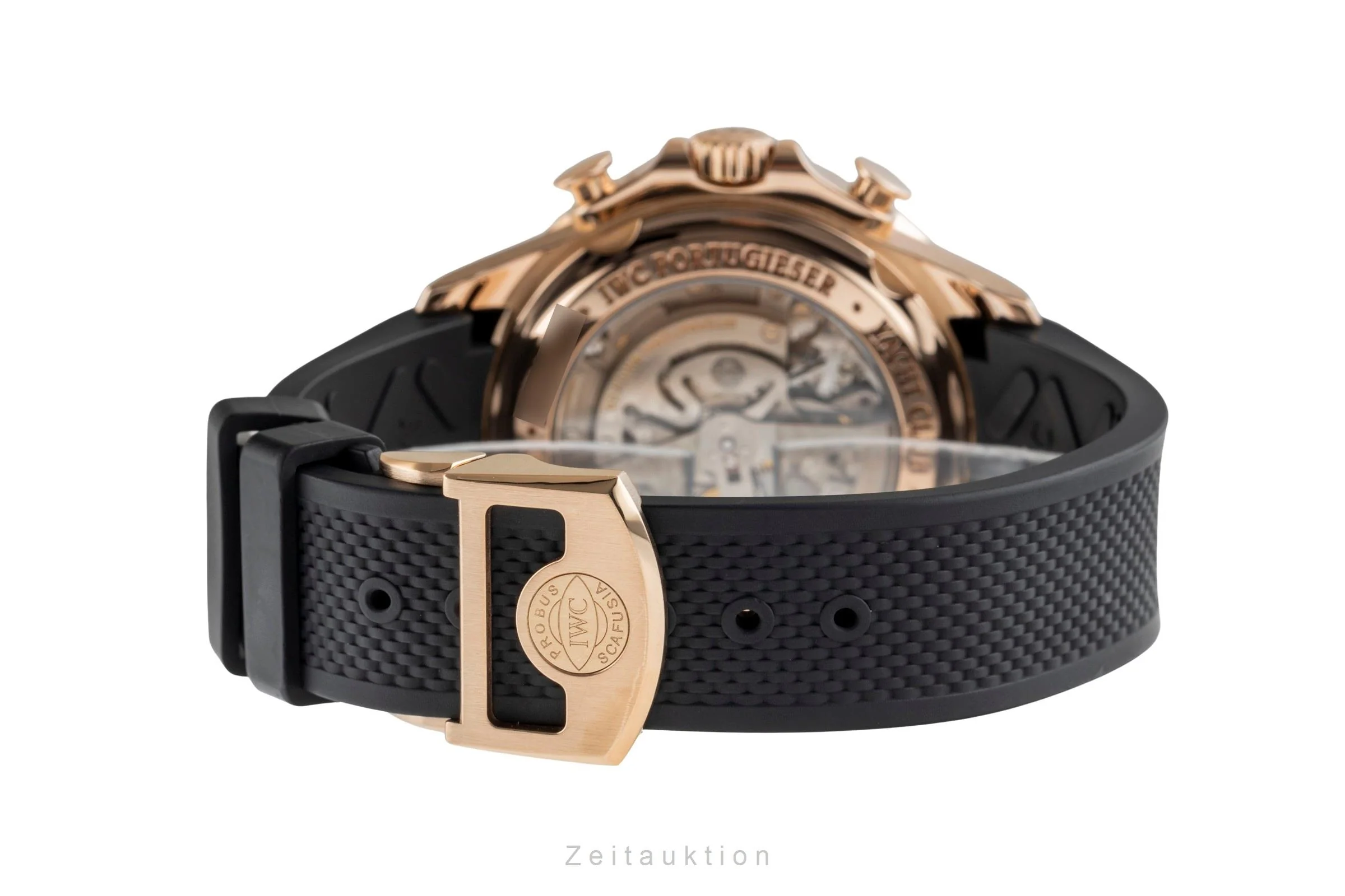 IWC Portugieser chronograph 18 ct red gold automatic men's watch IW390202  [2504945] - Image 15