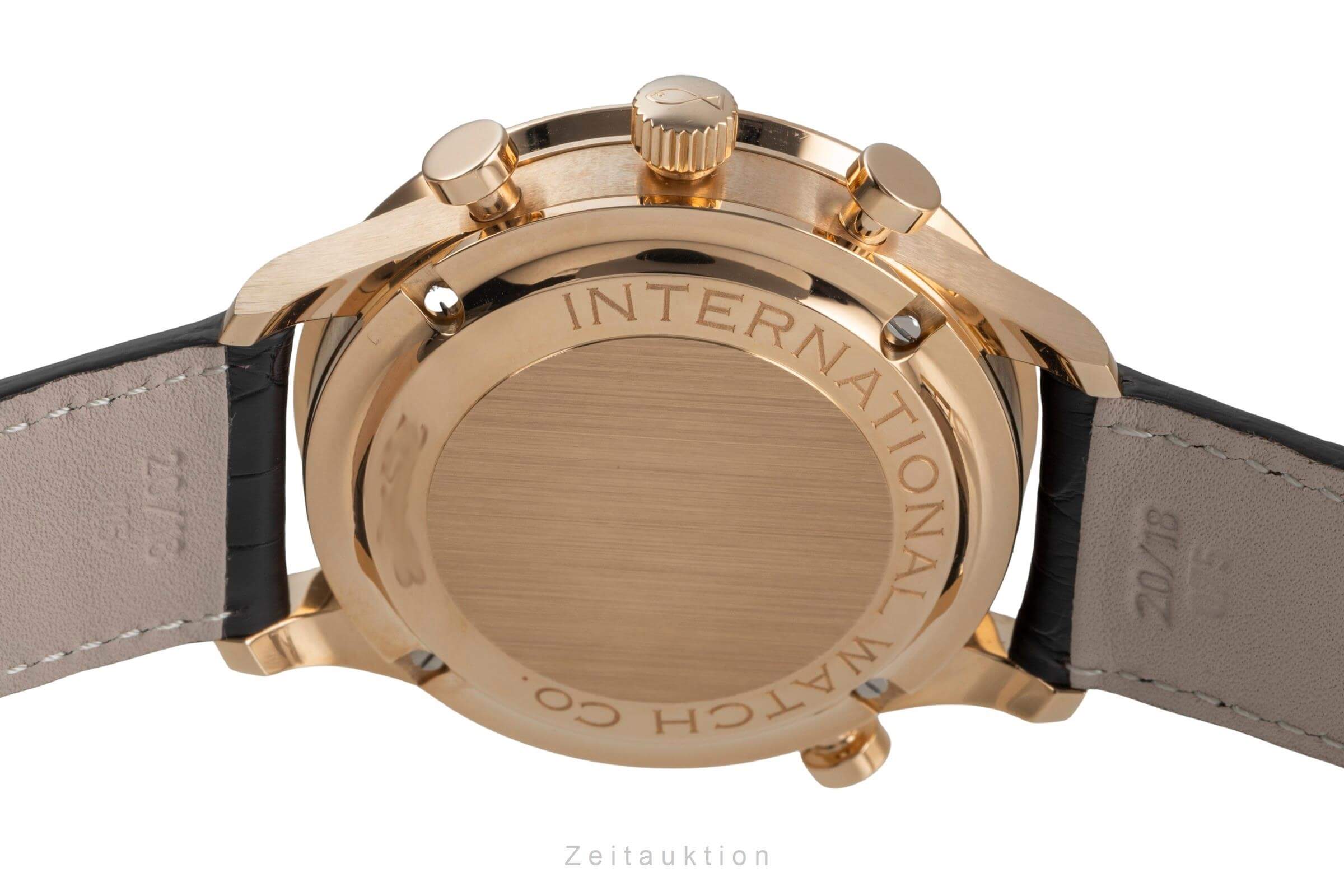 IWC Portugieser chronograph 18 ct red gold manual winding men's watch IW371203  [2406376] - Image 10