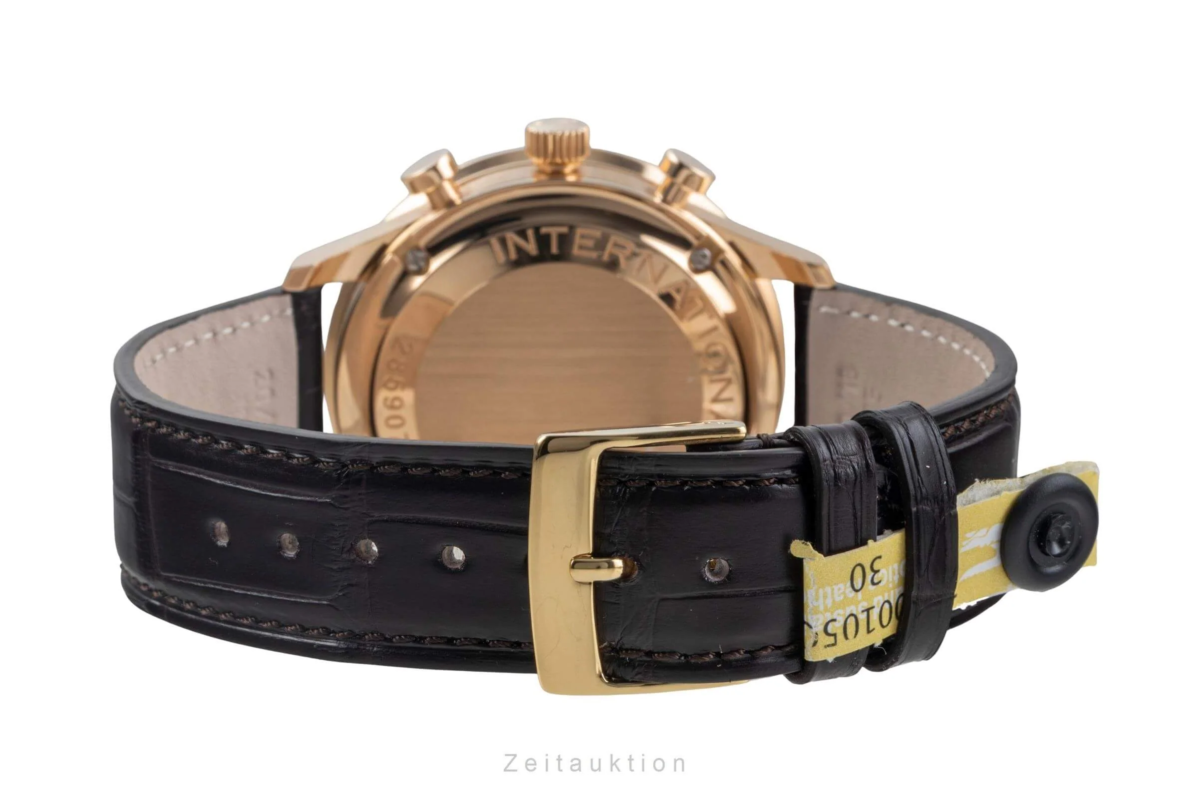 IWC Portugieser chronograph 18 ct red gold manual winding men's watch IW371203  [2406376] - Image 13