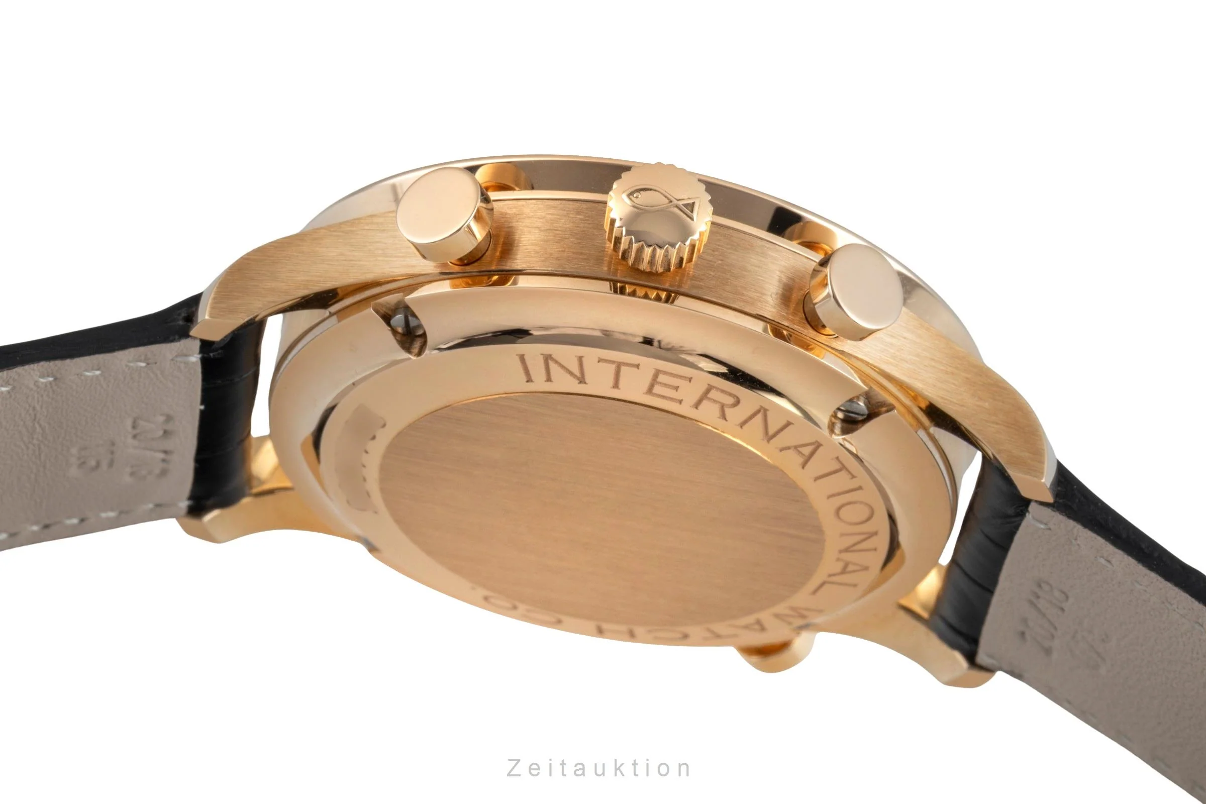 IWC Portugieser chronograph 18 ct red gold manual winding men's watch IW371210  [2507387] - Image 13
