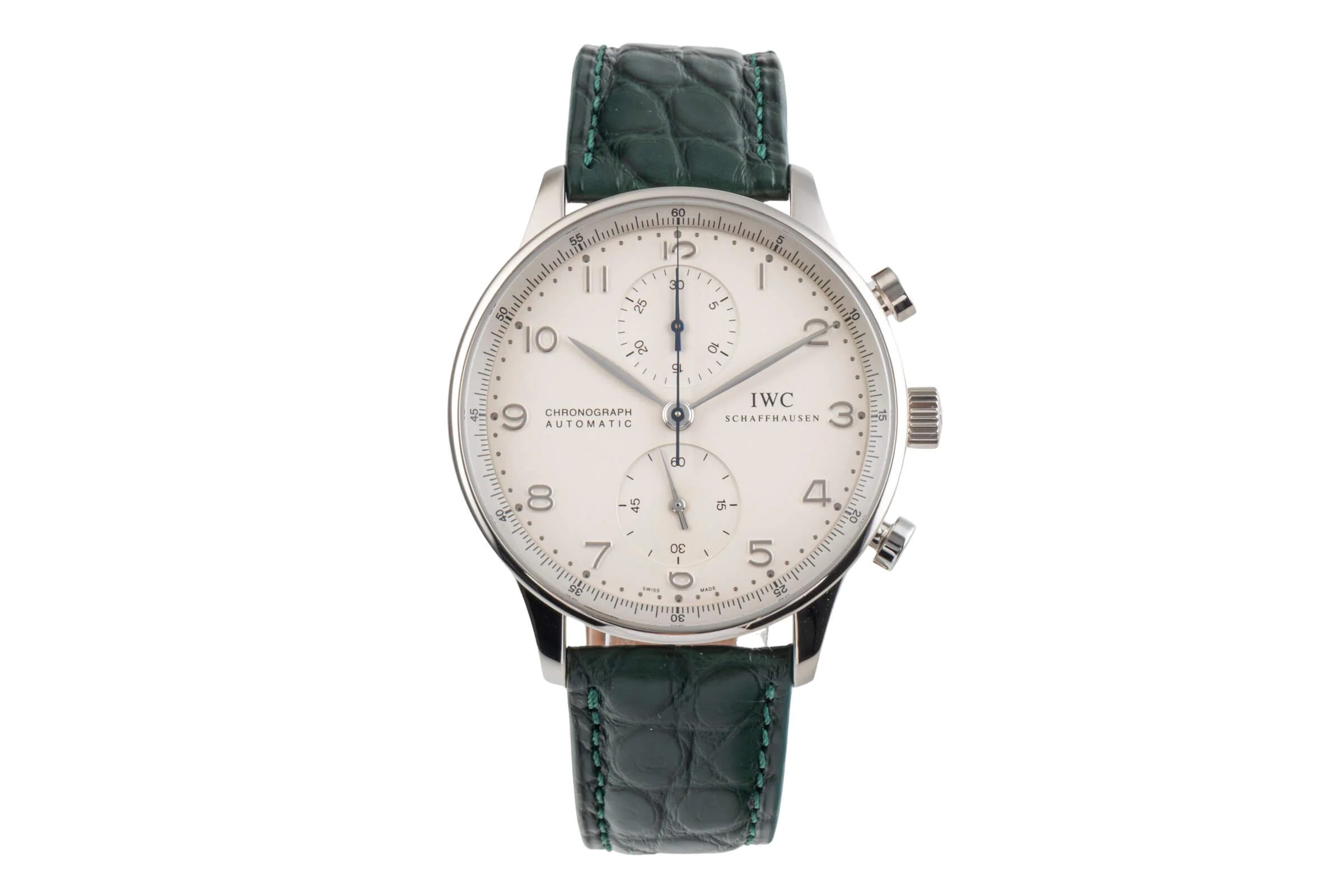 IWC Portugieser chronograph 18 ct white gold automatic men's watch IW371412  [2501822] - Image 5