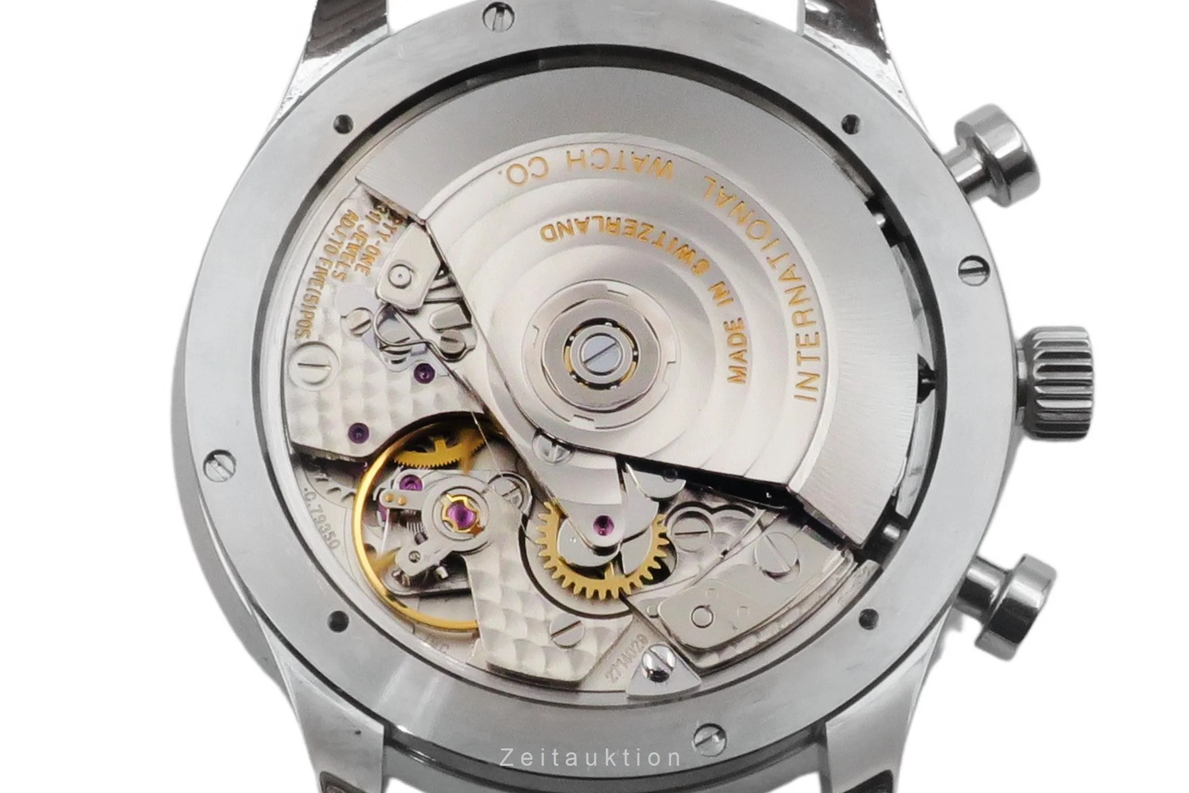 IWC Portugieser chronograph 18 ct white gold automatic men's watch IW371431 LP: 22500EUR  [2505697] - Image 14