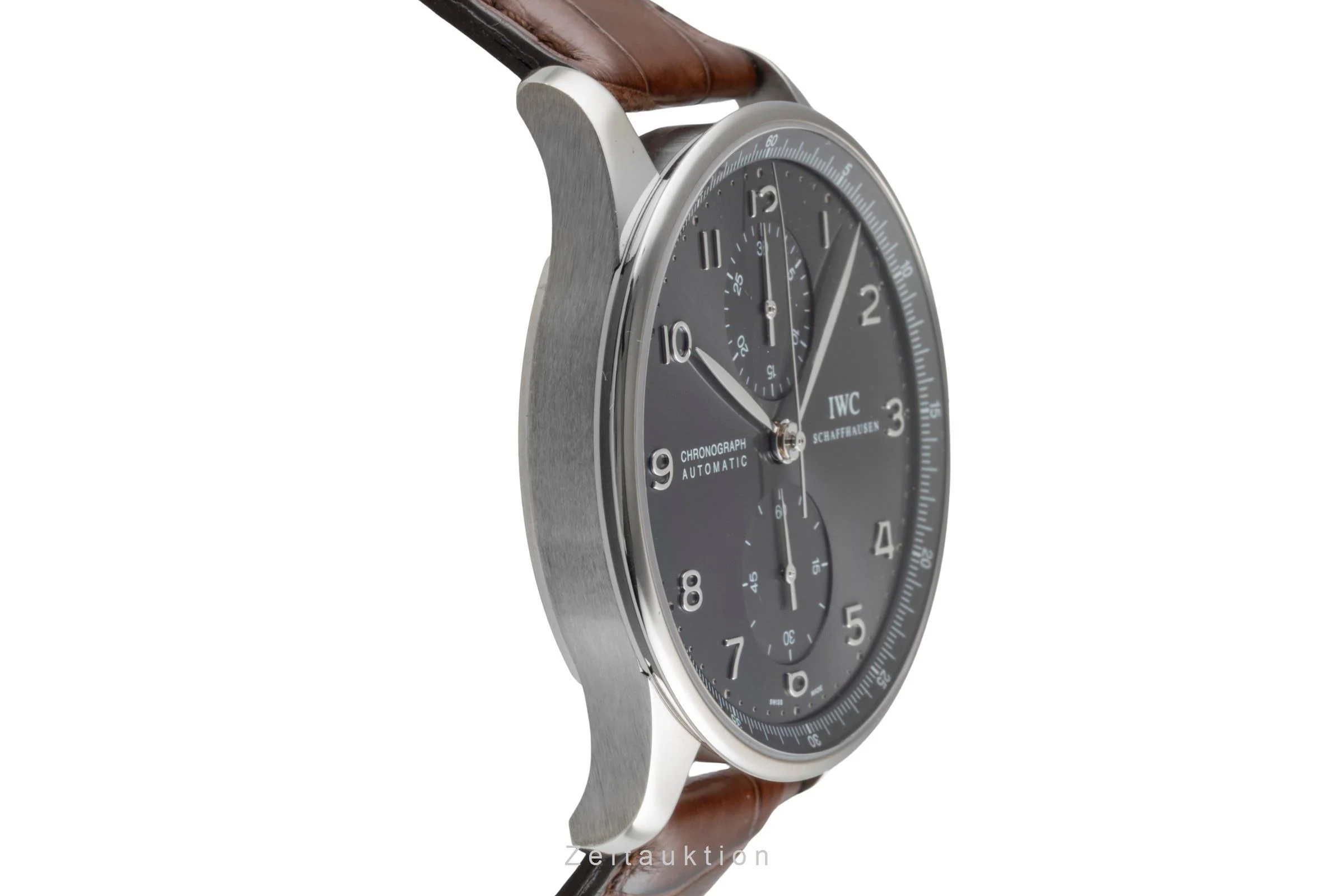 IWC Portugieser chronograph 18 ct white gold automatic men's watch IW371431 LP: 22500EUR  [2505697] - Image 8