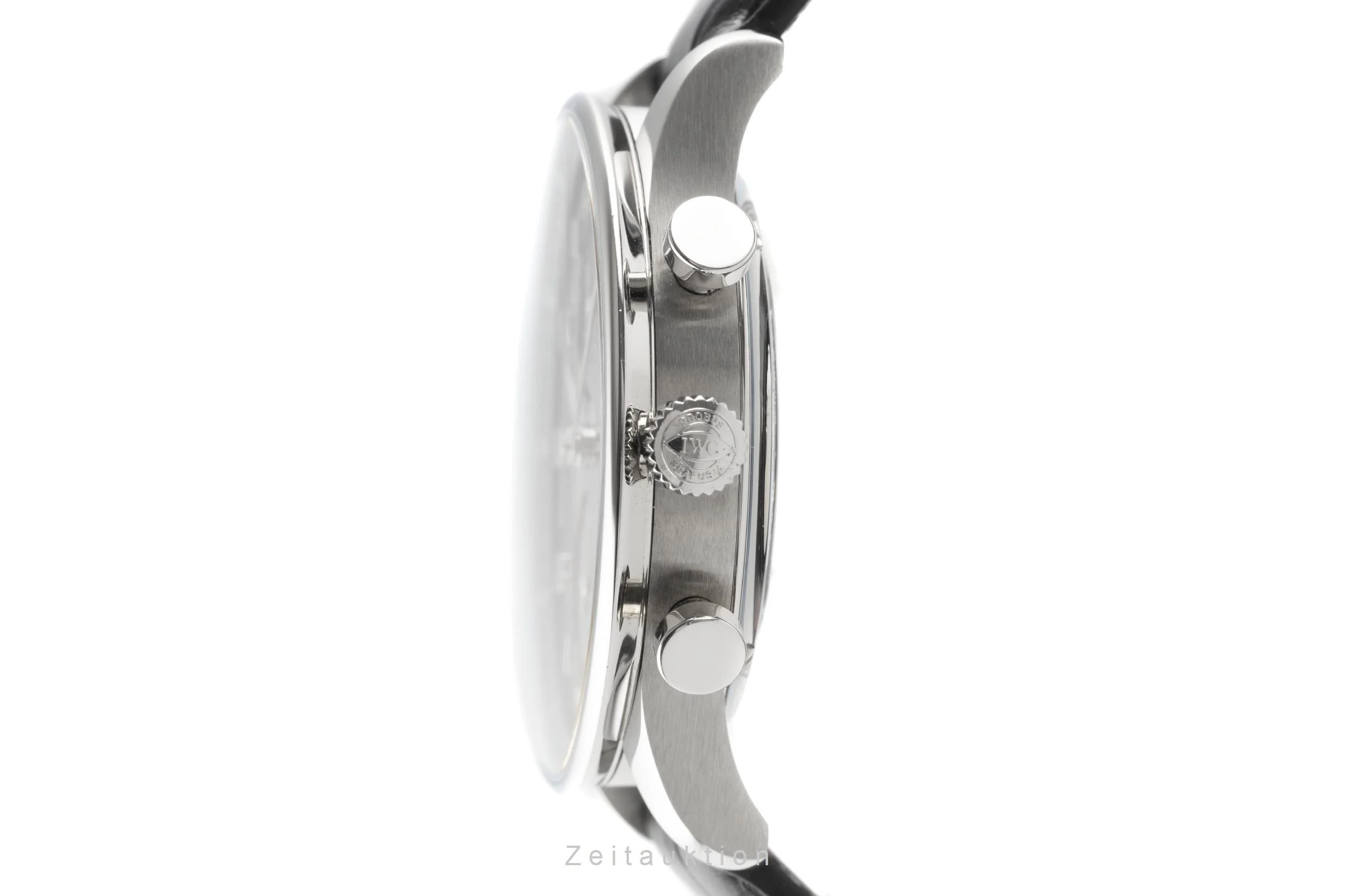 IWC Portugieser chronograph steel automatic men's watch 3714 LP: 8600EUR  [2203569] - Image 6