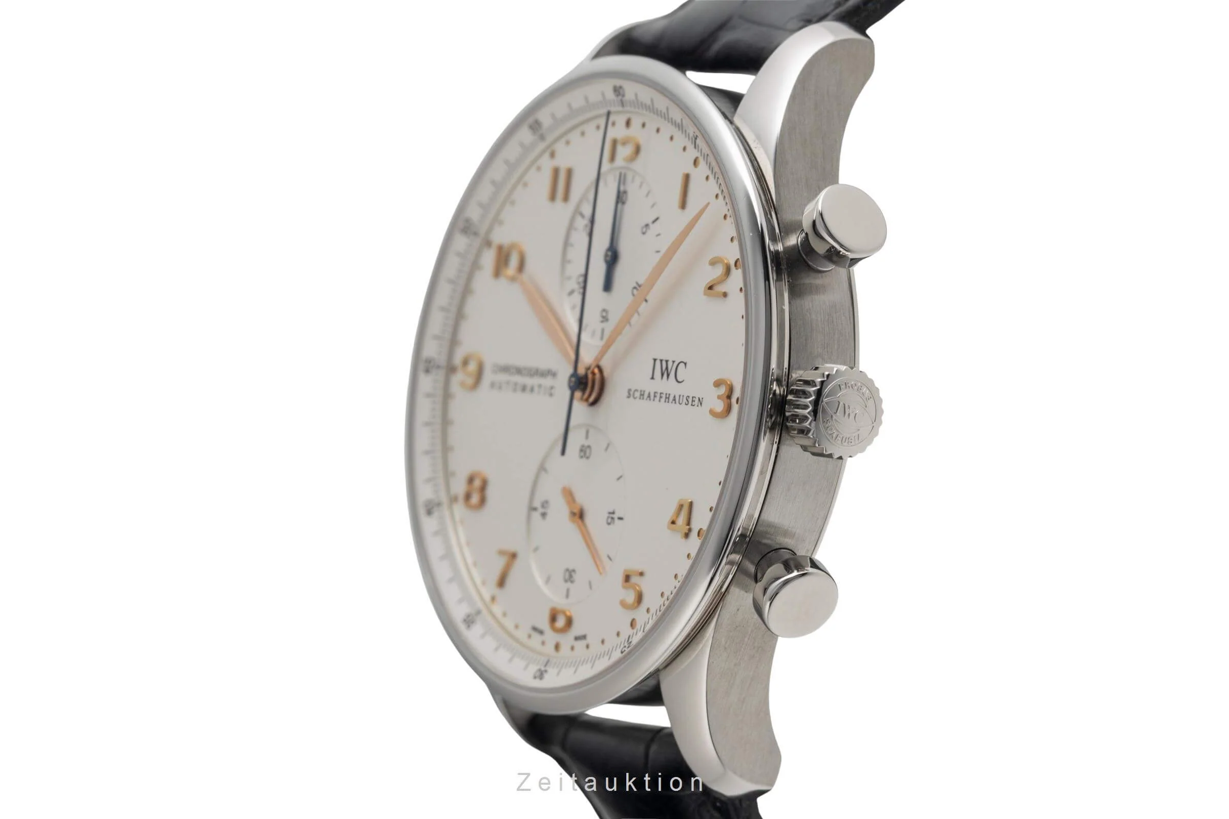 IWC Portugieser chronograph steel automatic men's watch IW371401 LP: 9100EUR  [2501847] - Image 7