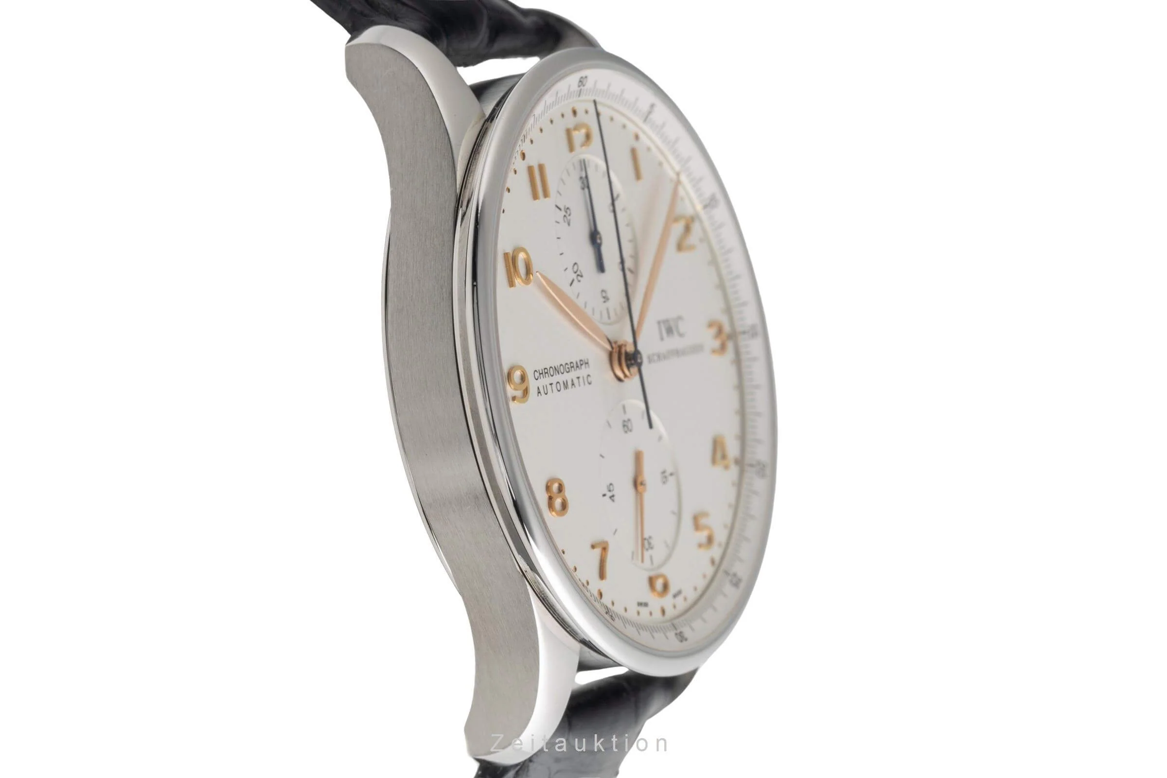 IWC Portugieser chronograph steel automatic men's watch IW371401 LP: 9100EUR  [2501847] - Image 8