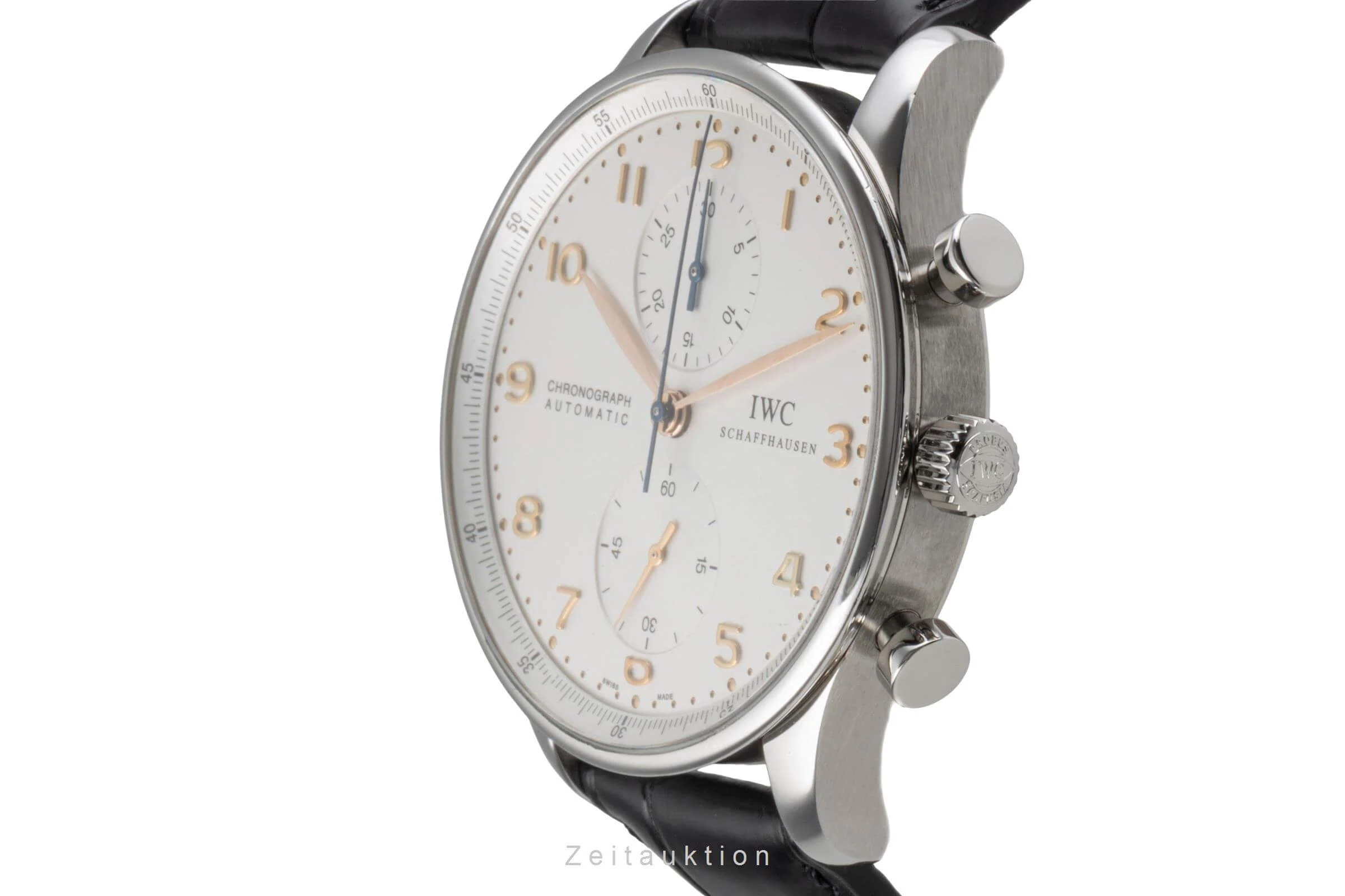 IWC Portugieser chronograph steel automatic men's watch IW371401 LP: 9100EUR  [2502122] - Image 7