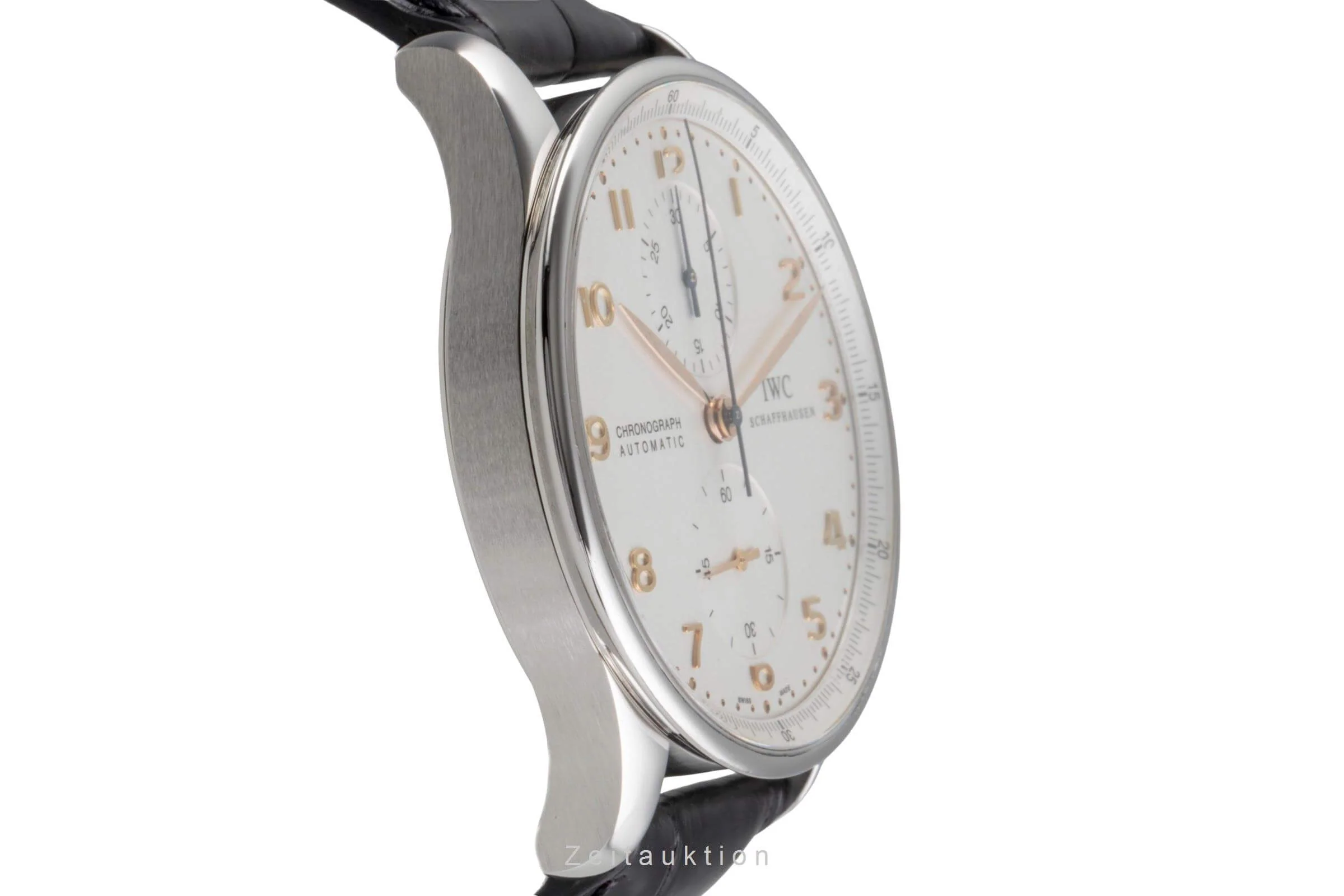IWC Portugieser chronograph steel automatic men's watch IW371401 LP: 9100EUR  [2502122] - Image 8