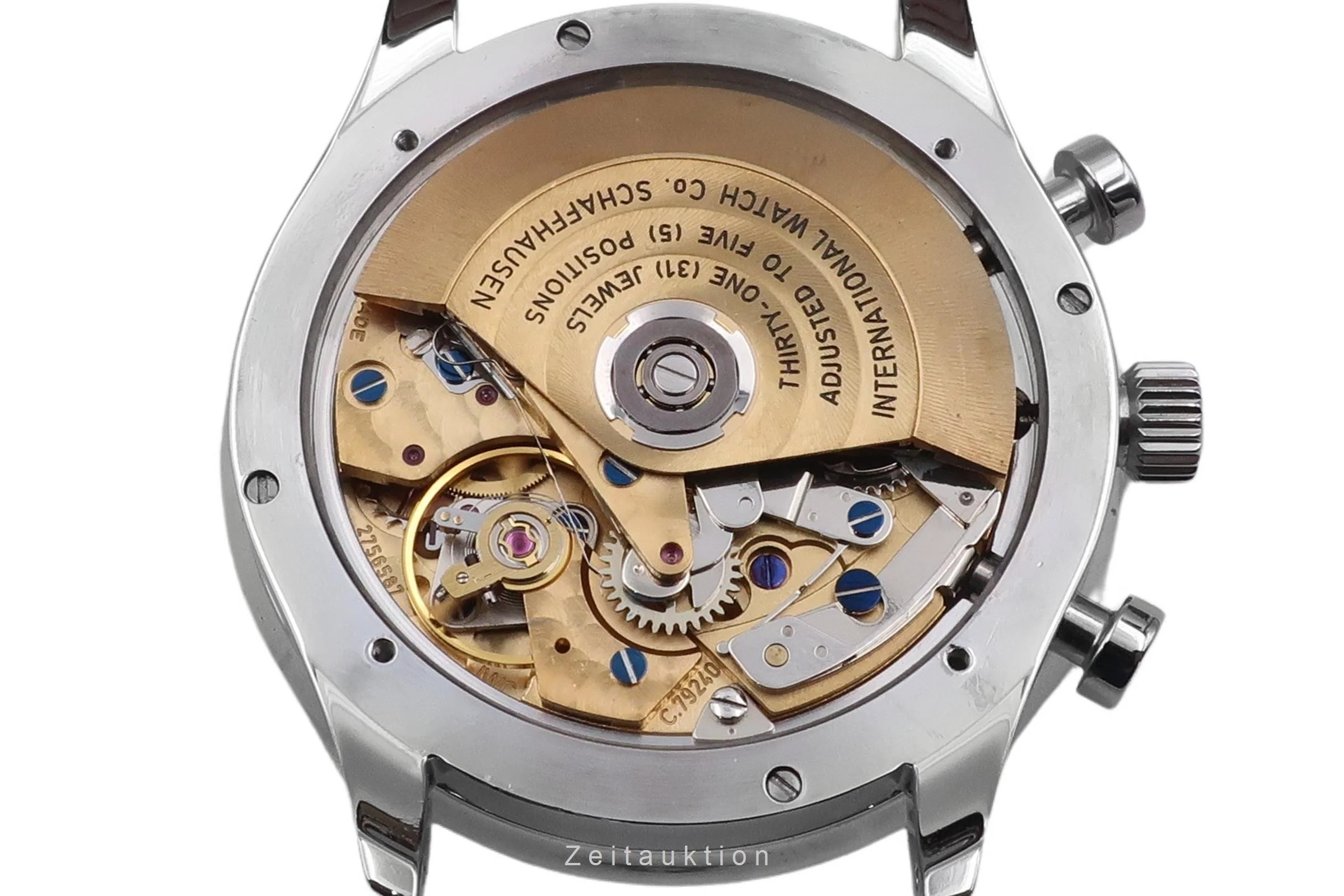 IWC Portugieser chronograph steel automatic men's watch IW371401 LP: 9100EUR  [2503482] - Image 15