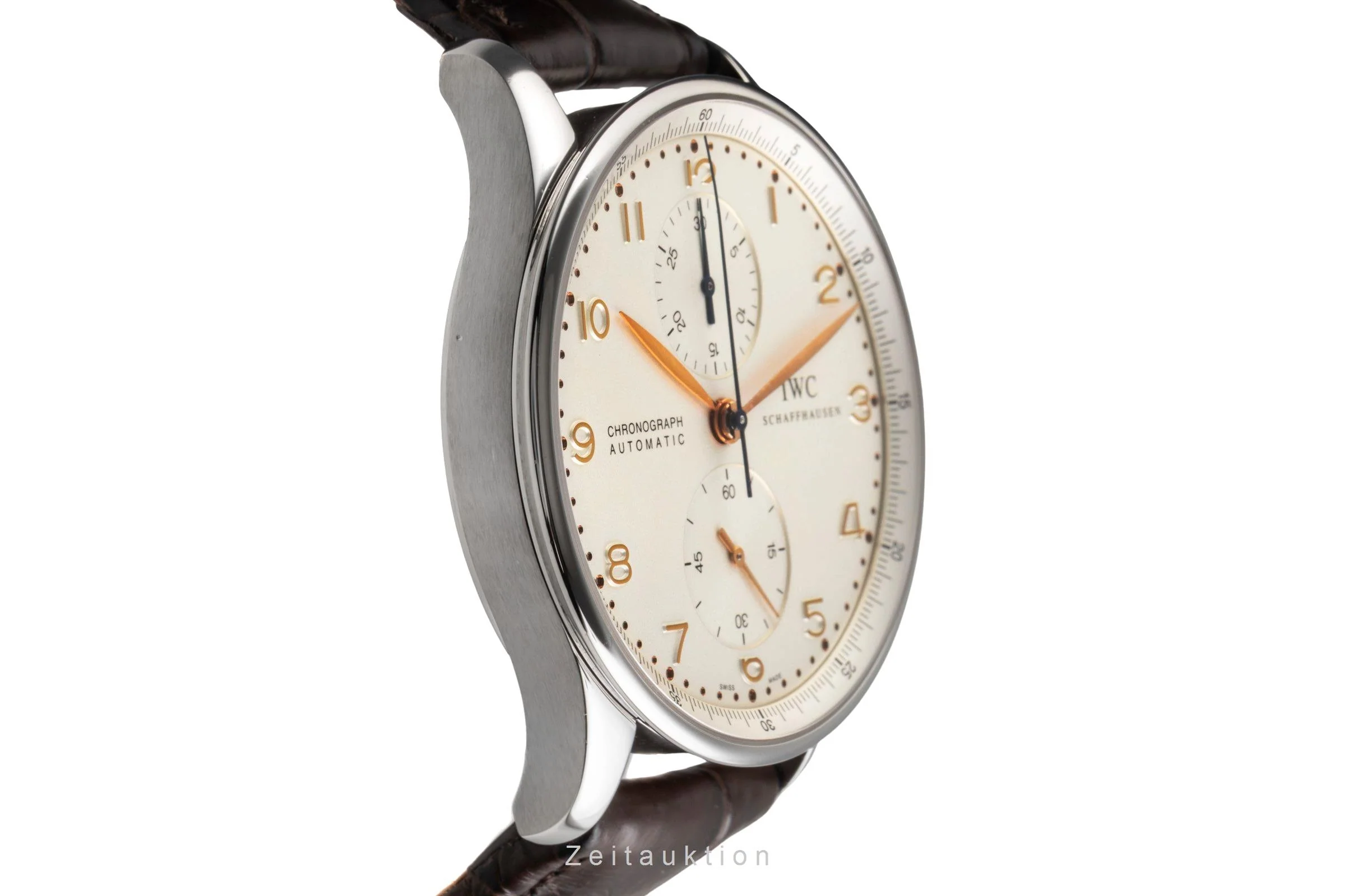 IWC Portugieser chronograph steel automatic men's watch IW371401 LP: 9100EUR  [2503482] - Image 8