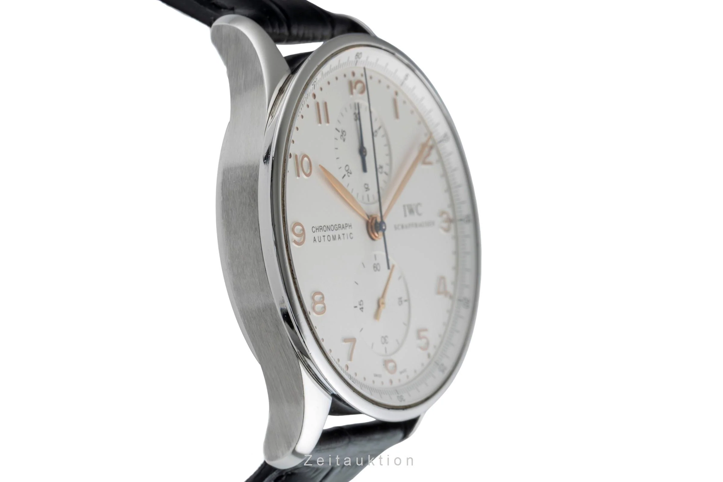 IWC Portugieser chronograph steel automatic men's watch IW371401 LP: 9100EUR  [2504701] - Image 8