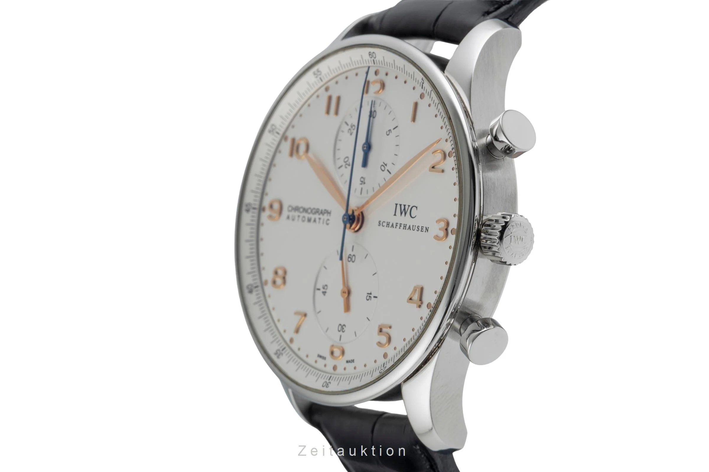 IWC Portugieser chronograph steel automatic men's watch IW371401 LP: 9100EUR  [2504992] - Image 7