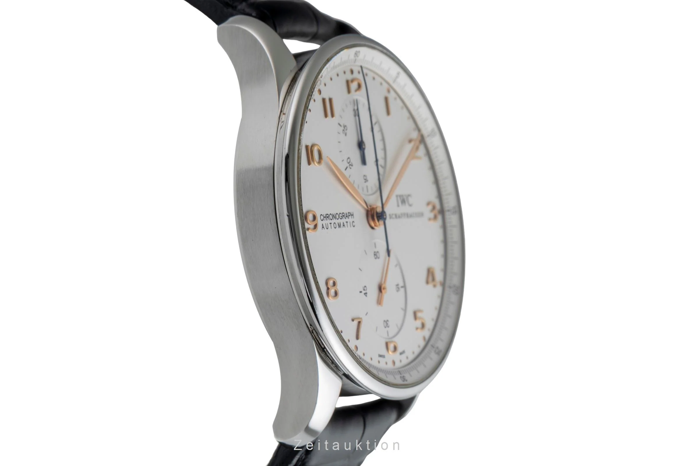 IWC Portugieser chronograph steel automatic men's watch IW371401 LP: 9100EUR  [2504992] - Image 8
