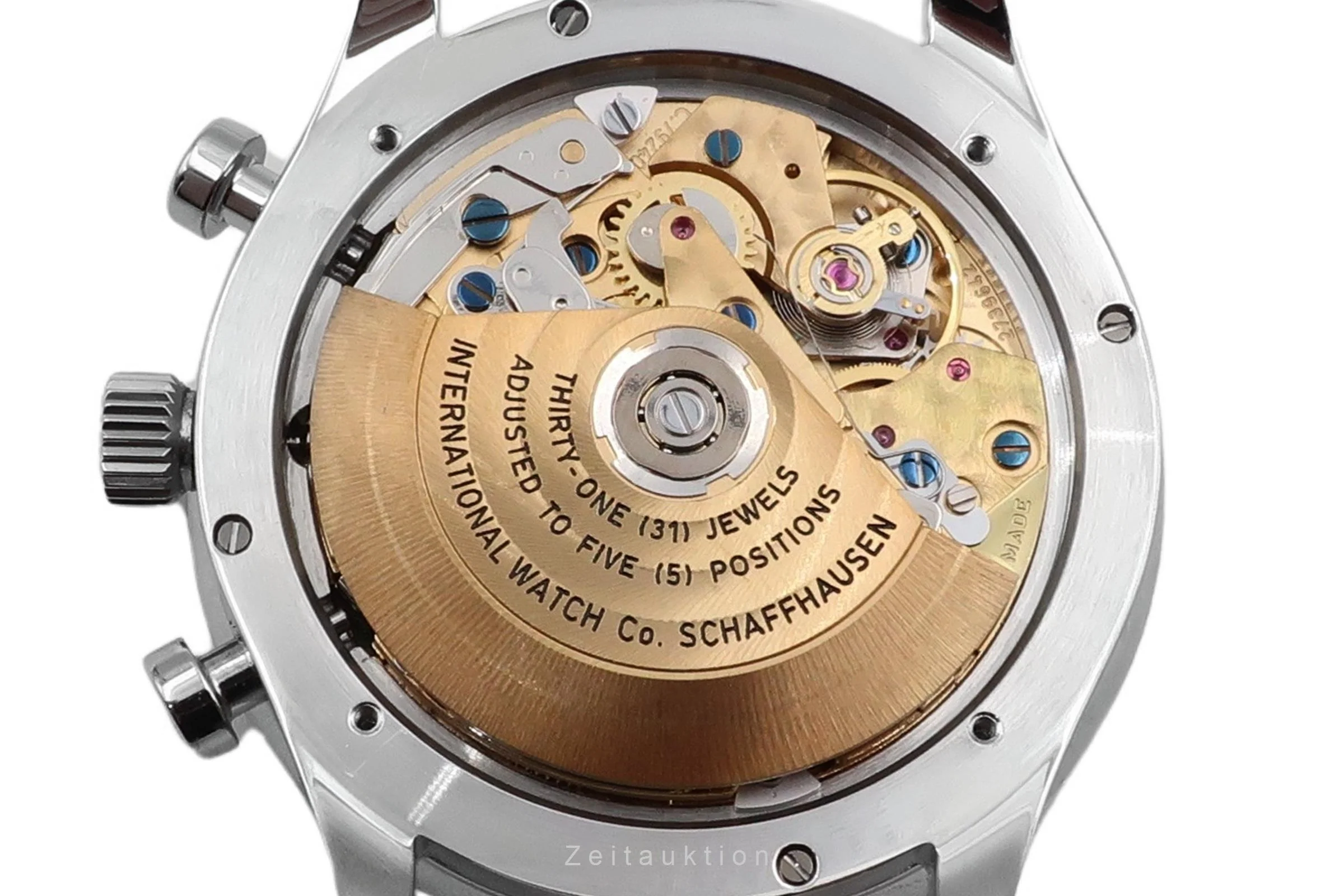 IWC Portugieser chronograph steel automatic men's watch IW371401 LP: 9100EUR  [2505392] - Image 15