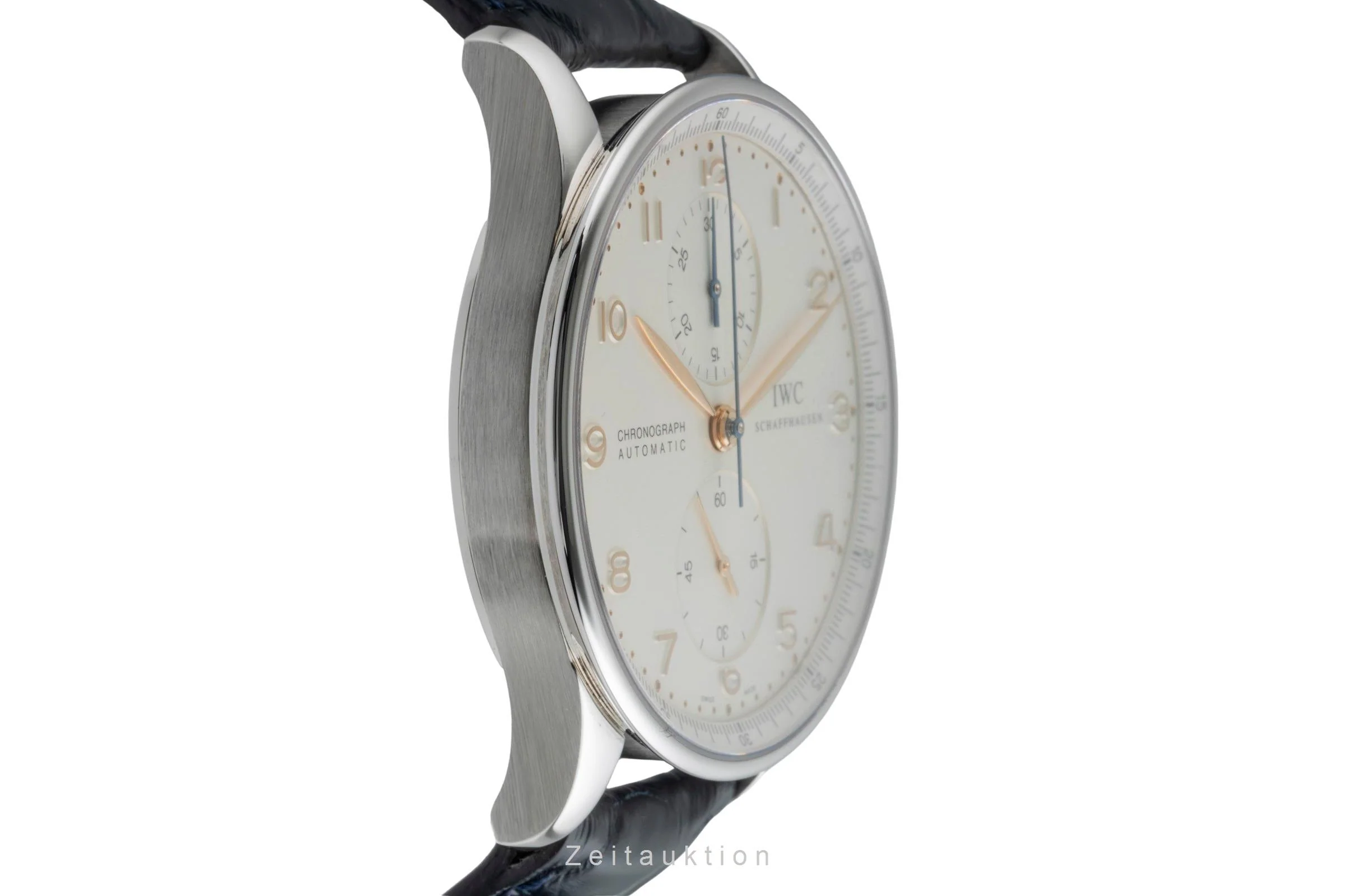 IWC Portugieser chronograph steel automatic men's watch IW371401 LP: 9100EUR  [2505392] - Image 8