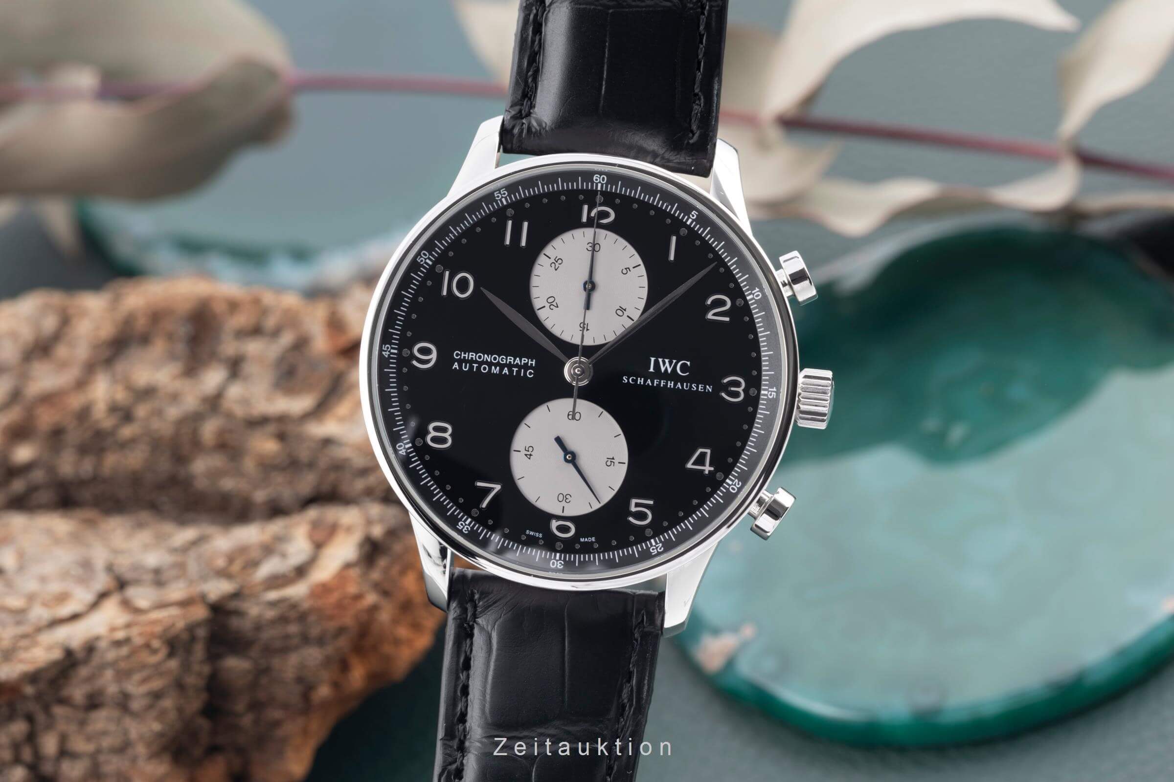 IWC Portugieser chronograph steel automatic men's watch IW371404 LP: 9100EUR  [2500003] - Image 2