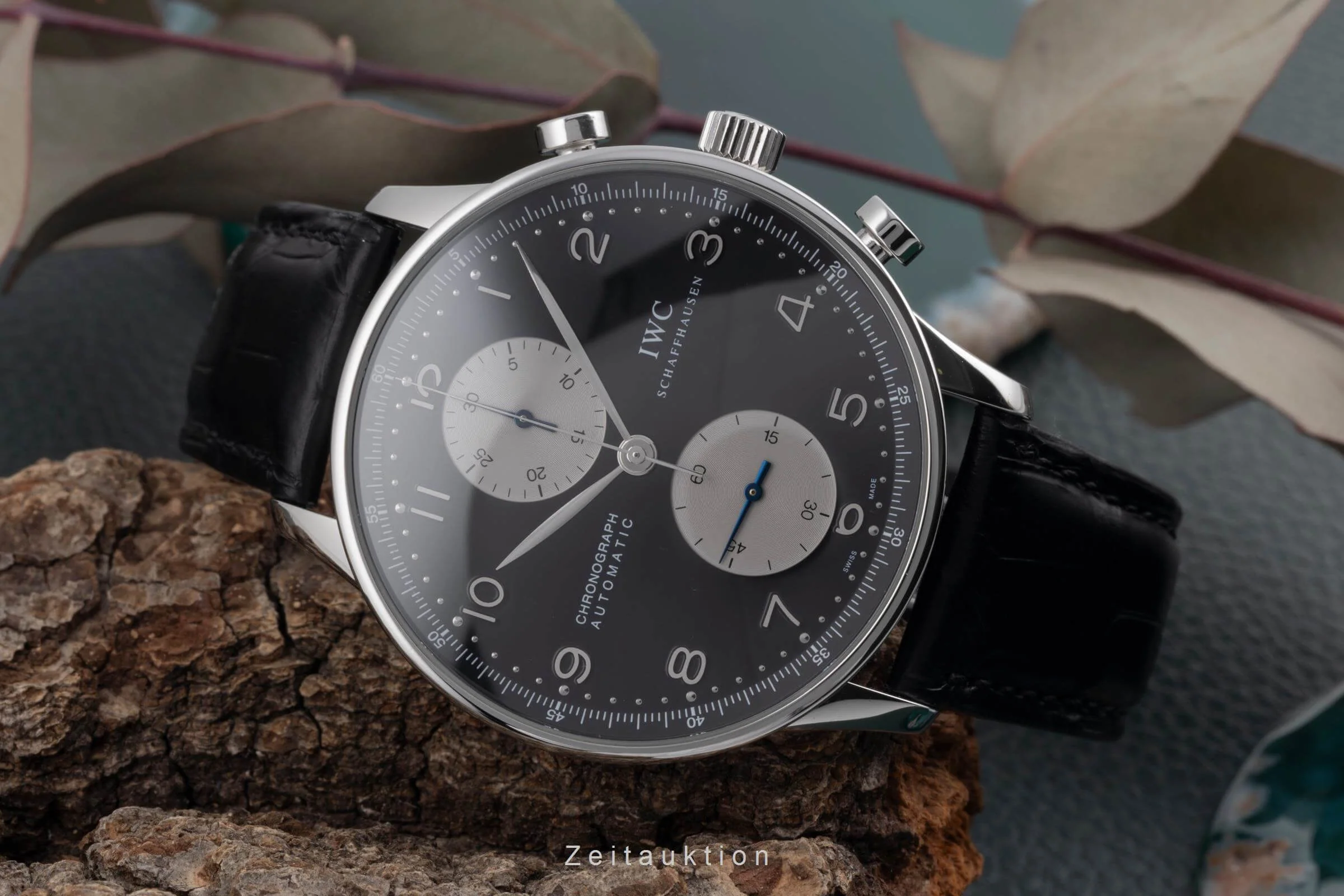 IWC Portugieser chronograph steel automatic men's watch IW371404 LP: 9100EUR  [2500003] - Image 3