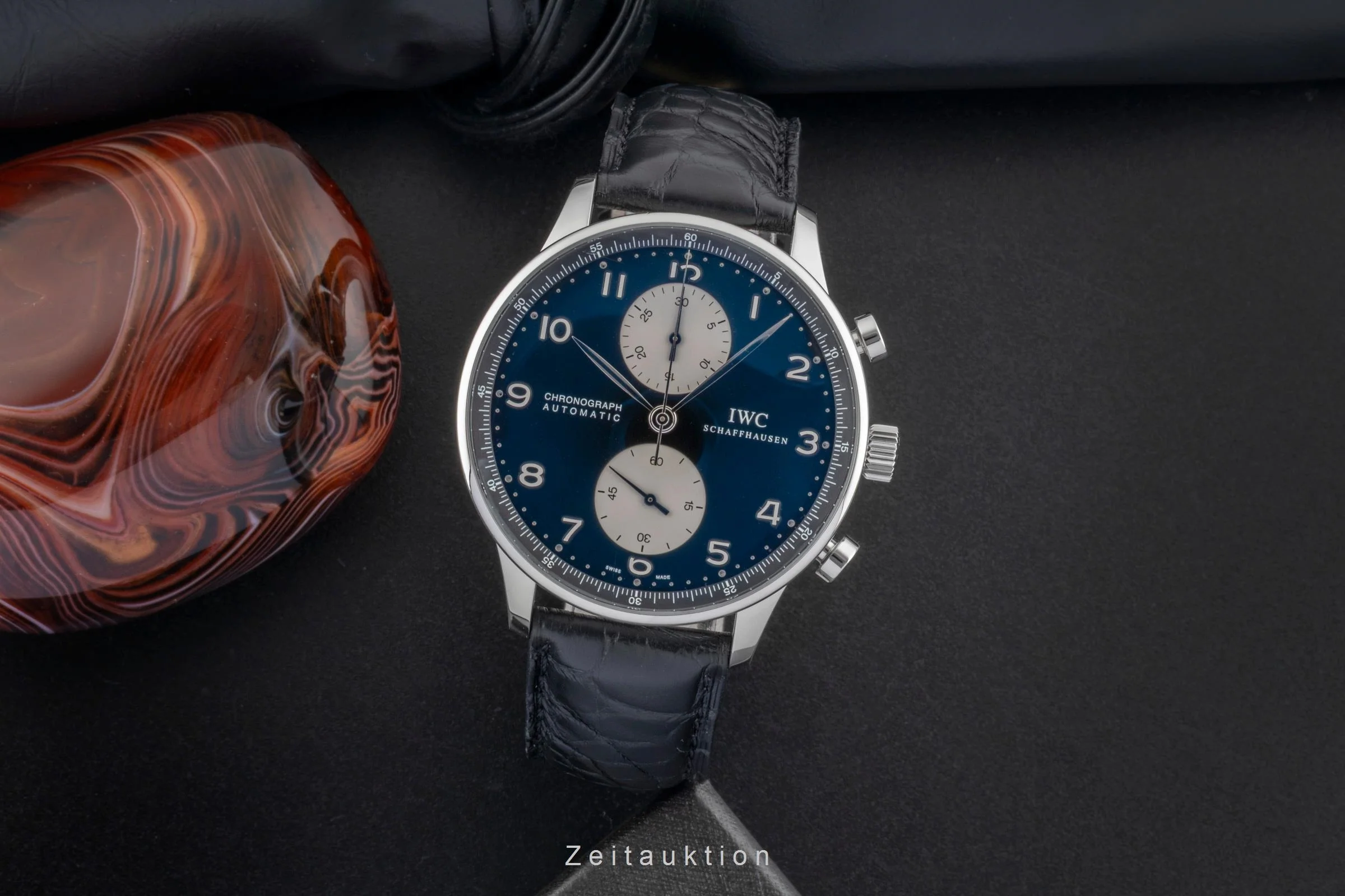 IWC Portugieser chronograph steel automatic men's watch IW371404 LP: 9100EUR  [2600782] - Image 4