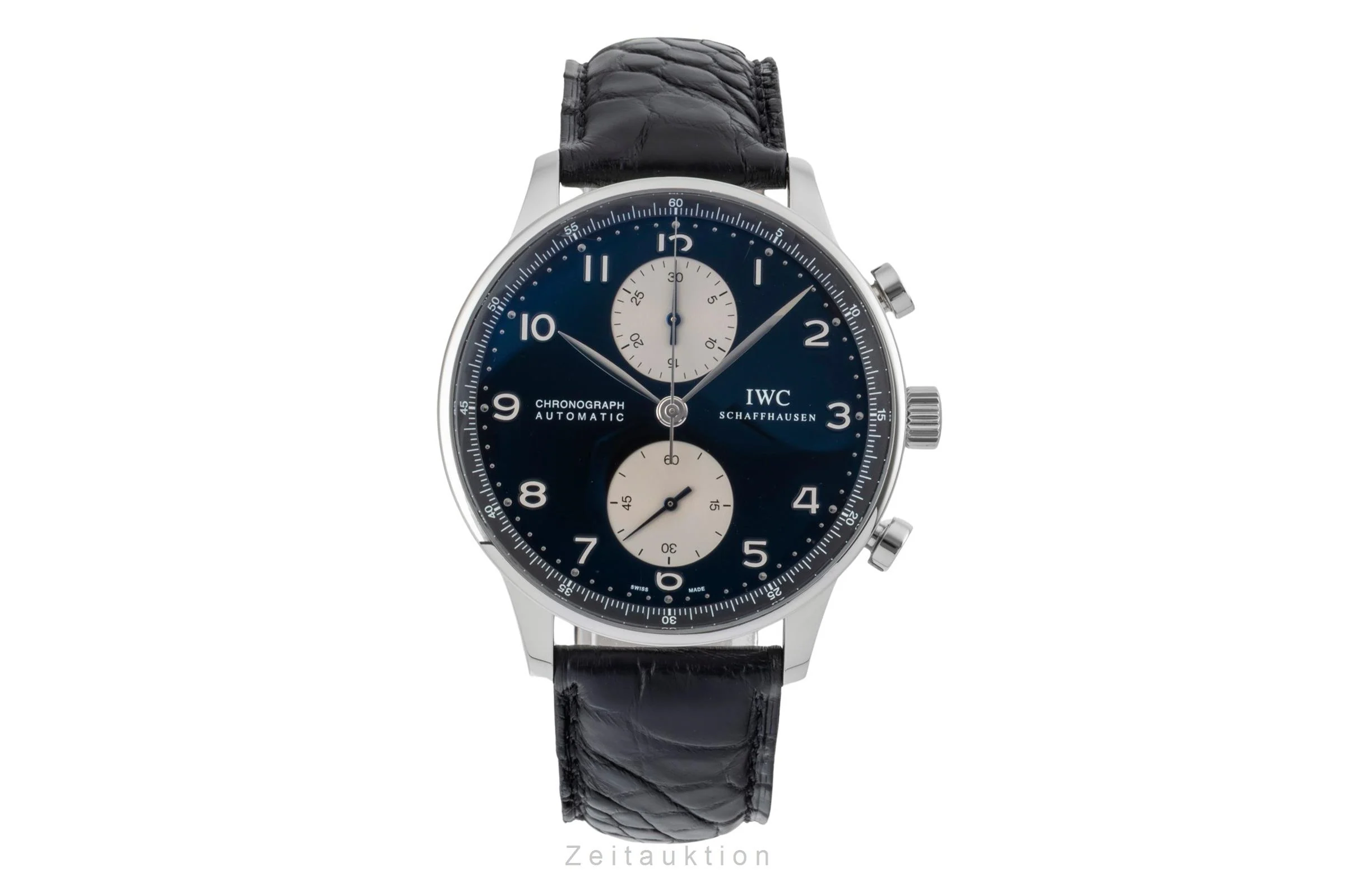 IWC Portugieser chronograph steel automatic men's watch IW371404 LP: 9100EUR  [2600782] - Image 5