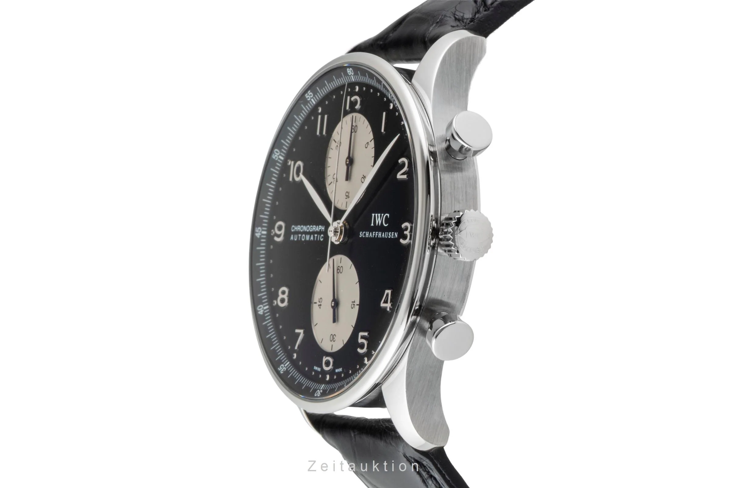 IWC Portugieser chronograph steel automatic men's watch IW371404 LP: 9100EUR  [2600782] - Image 7