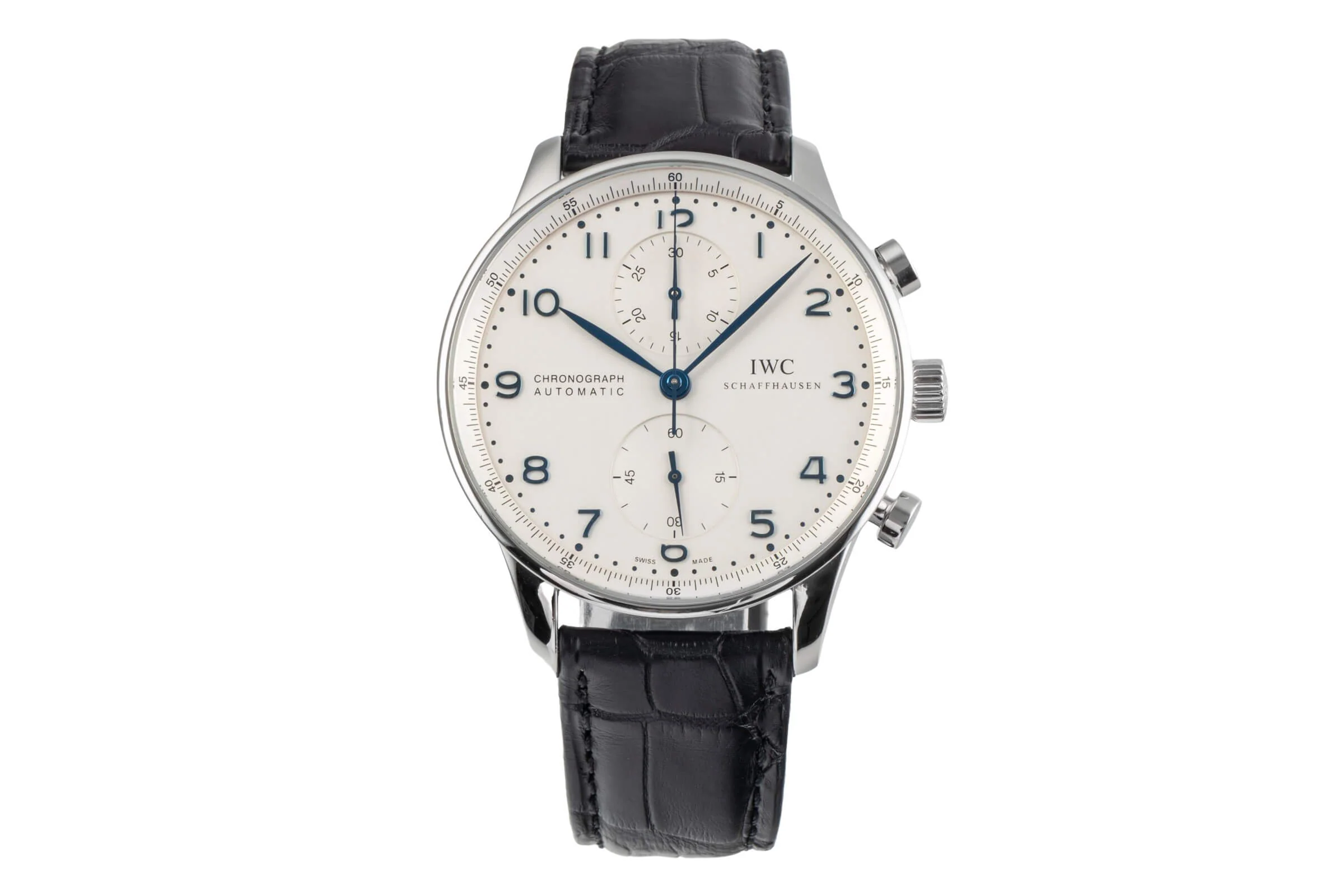 IWC Portugieser chronograph steel automatic men's watch IW371417 LP: 9100EUR  [2501739] - Image 5