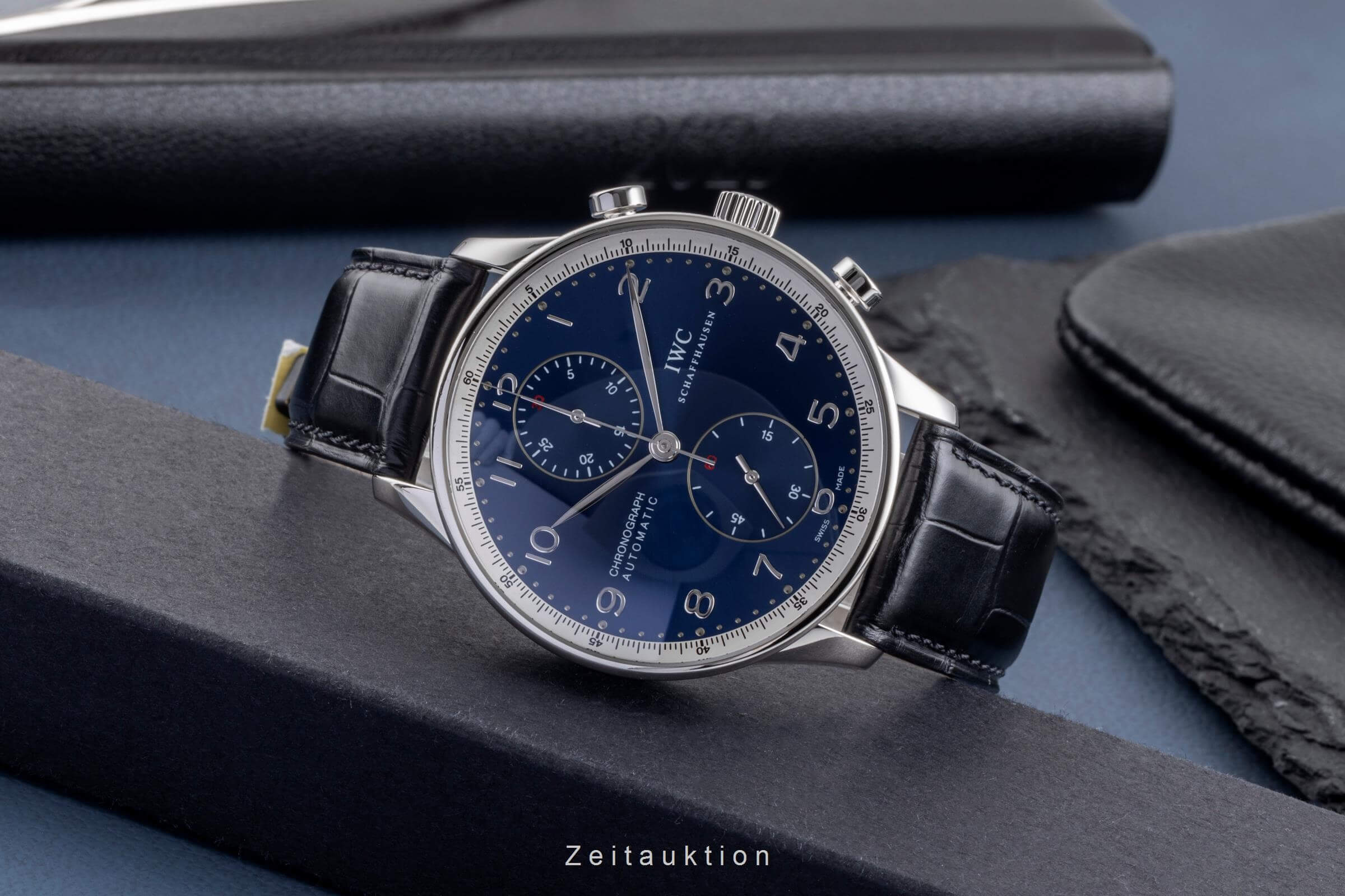 IWC Portugieser chronograph steel automatic men's watch IW371432 LP: 9100EUR Limited  [2500580] - Image 3