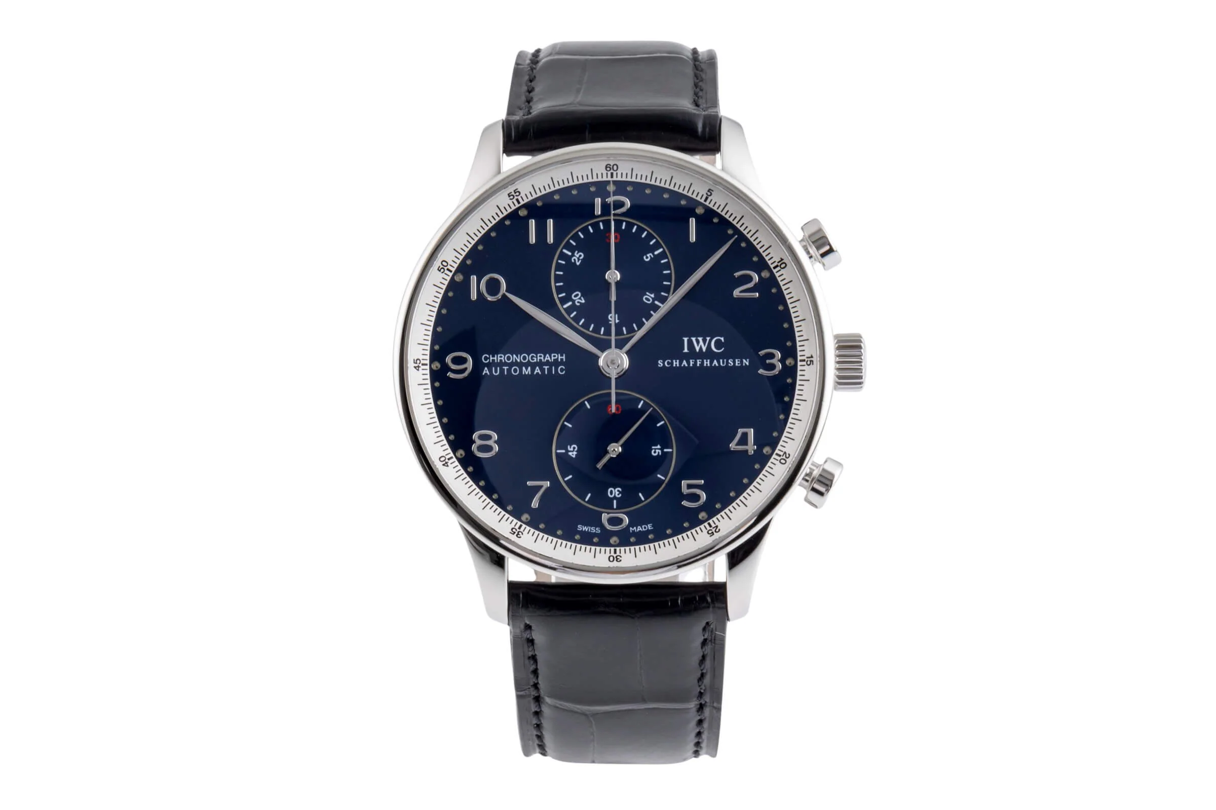 IWC Portugieser chronograph steel automatic men's watch IW371432 LP: 9100EUR Limited  [2500580] - Image 5